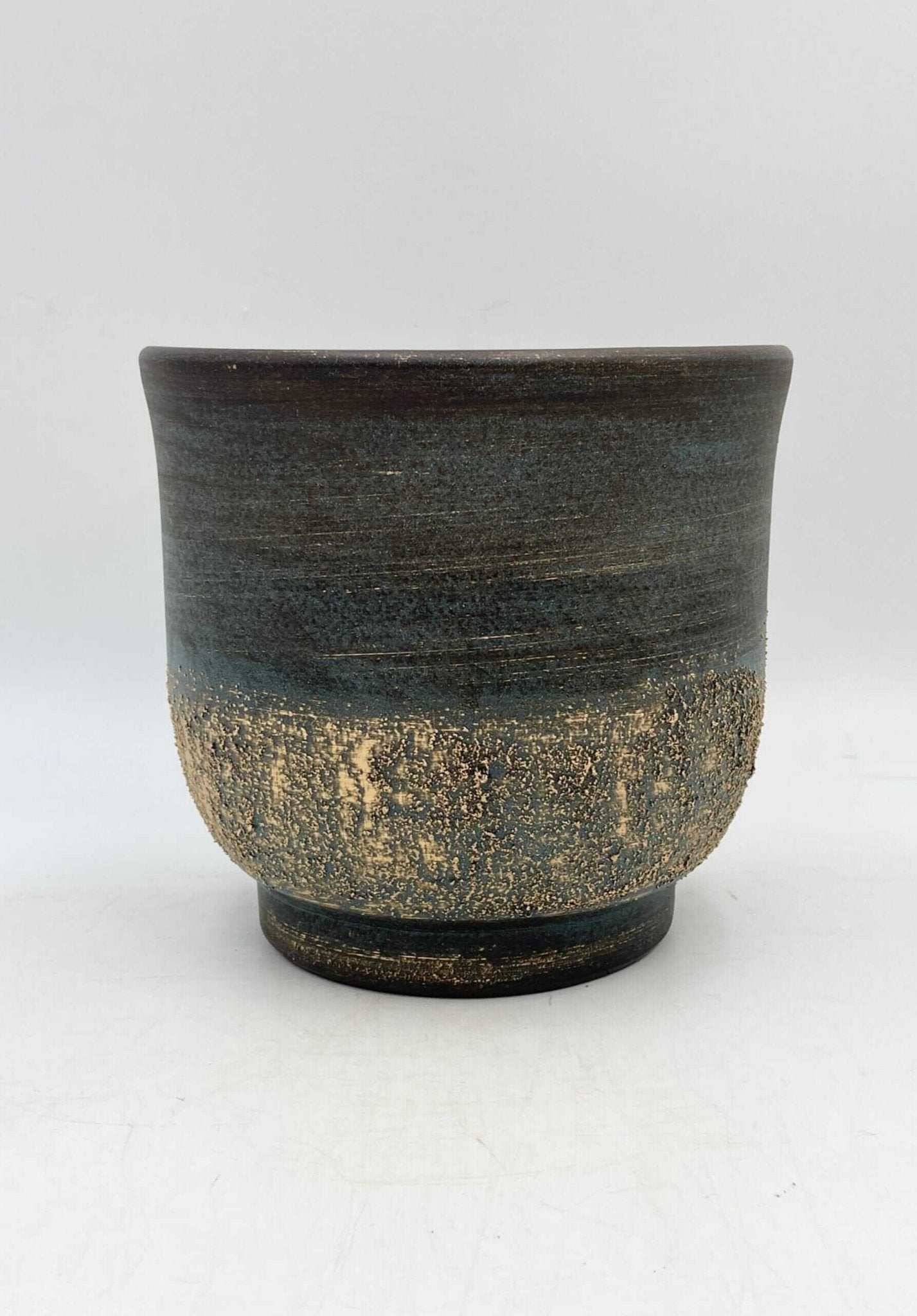 Aico Large Ceramic Plant Pots, Blue, House Plant Pot in Multiple Sizes