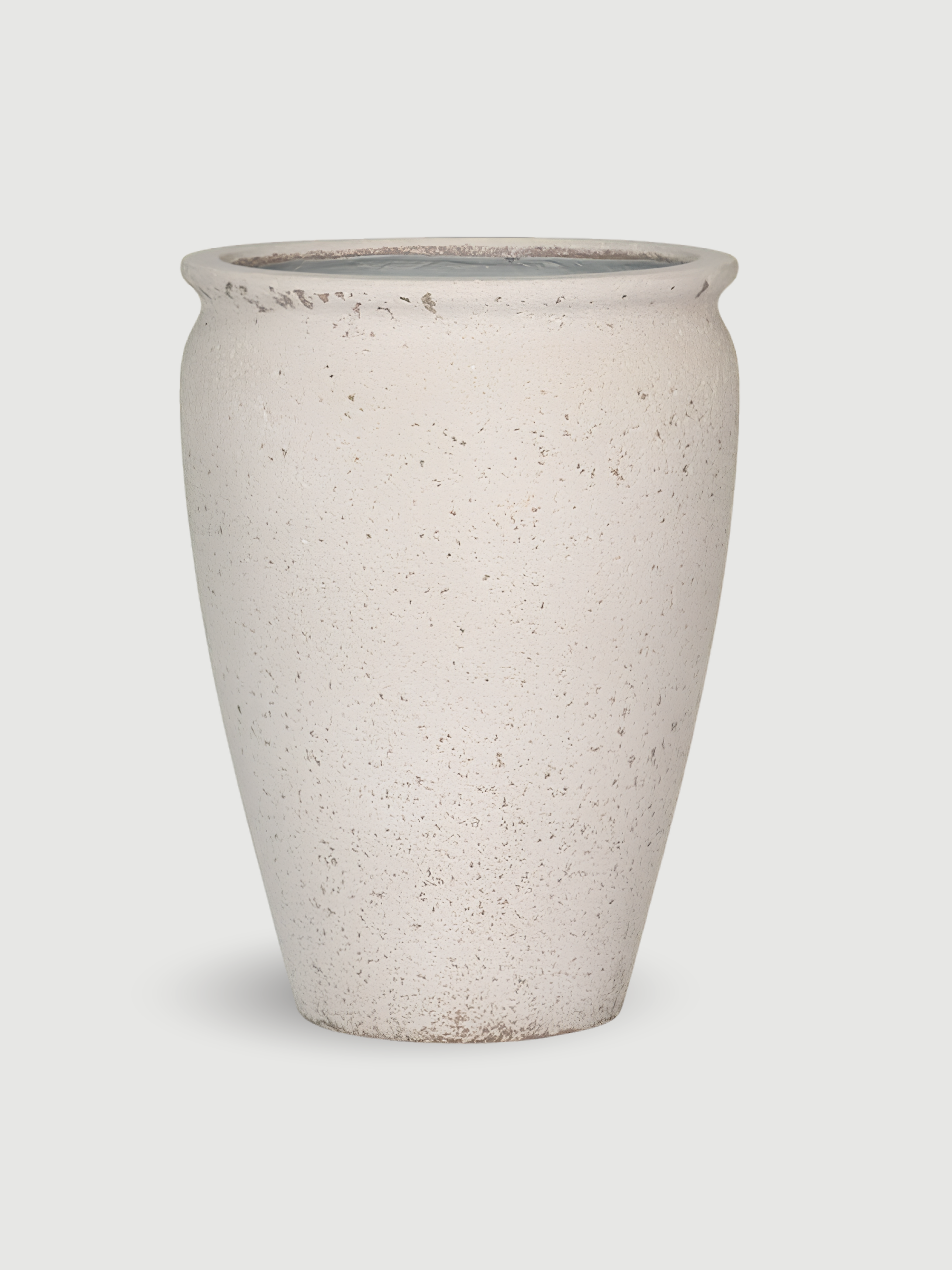 Artemis Plant Pot Chalk White, Indoor & Outdoor Mediterranean Collection