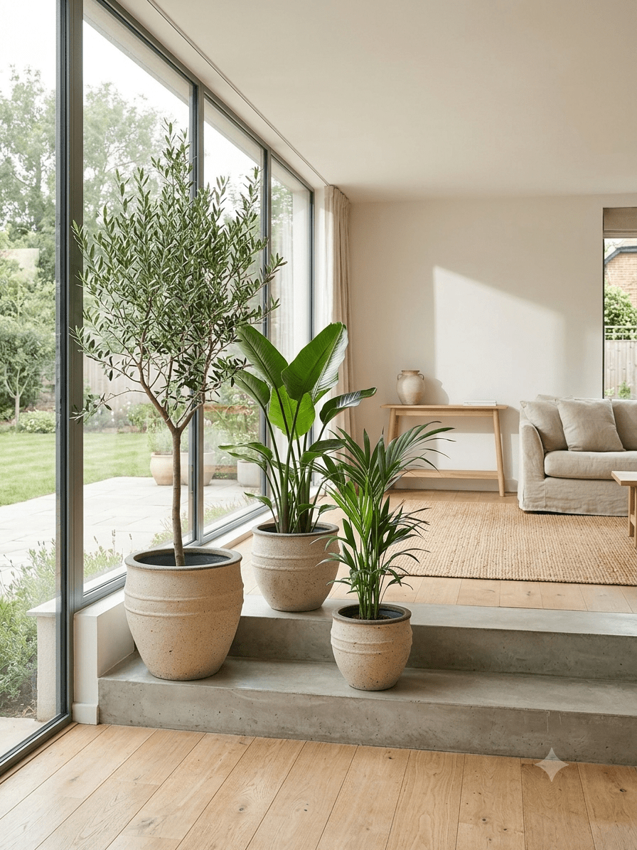 Athena Mediterranean Plant Pot: Sahara Sand, Indoor & Outdoor Mediterranean Collection - Rebel Plants