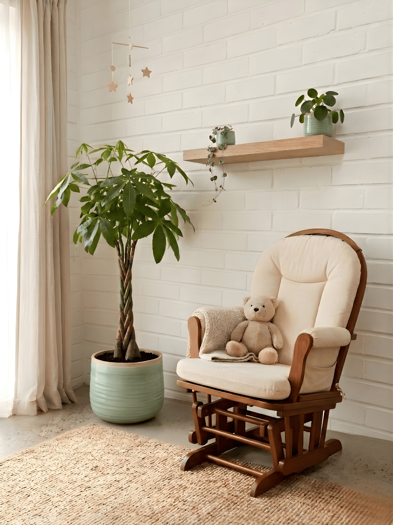 Baby Room Non - Toxic Plant Bundle | Pachira, Pilea & String of Hearts | Rebel Plants - Rebel Plants