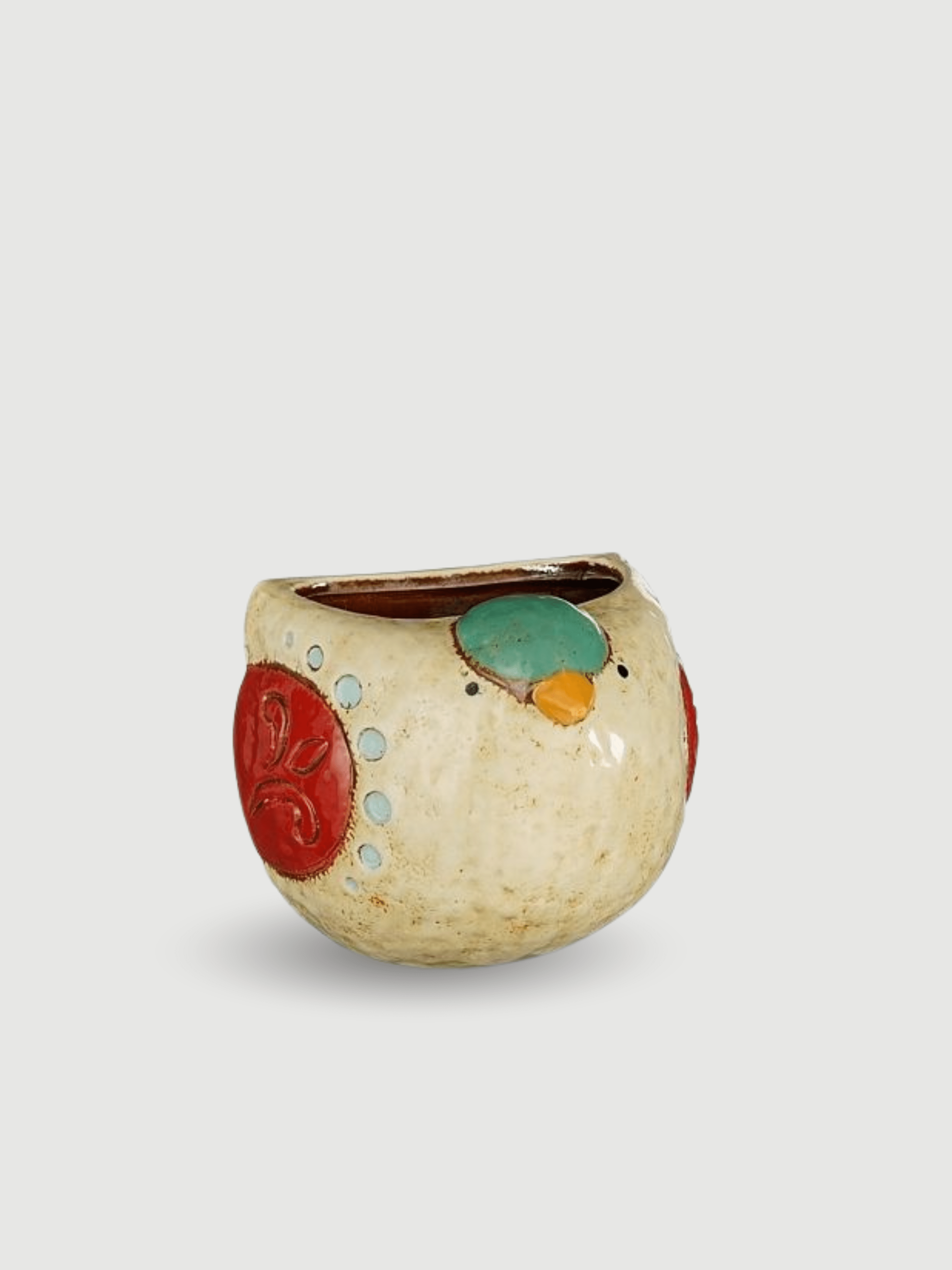 Bird Ceramic Wall Plant Pot, Cute Gift - Rebel Plants