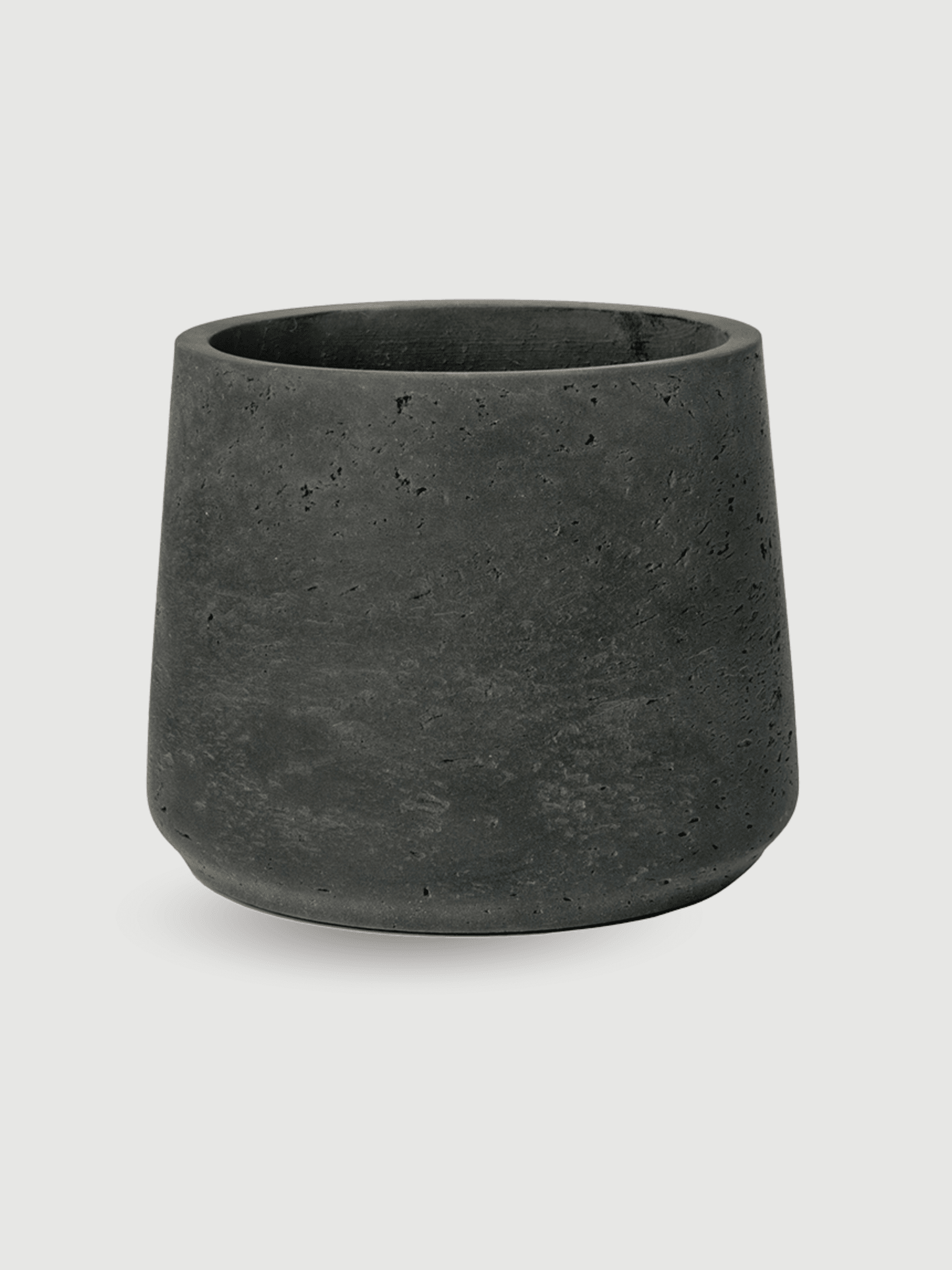 Black Plant Pot - Patt Indoor Outdoor Planters, 17cm–23cm