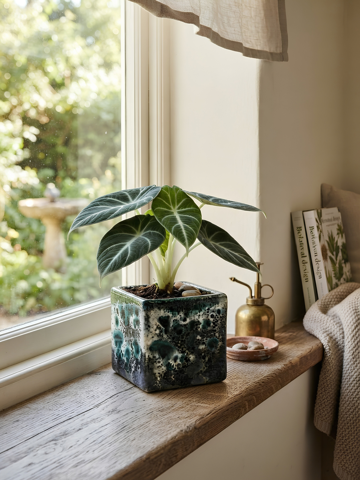 Alocasia Black Velvet, Alocasia Reginula, Rare Houseplant in Multiple Sizes