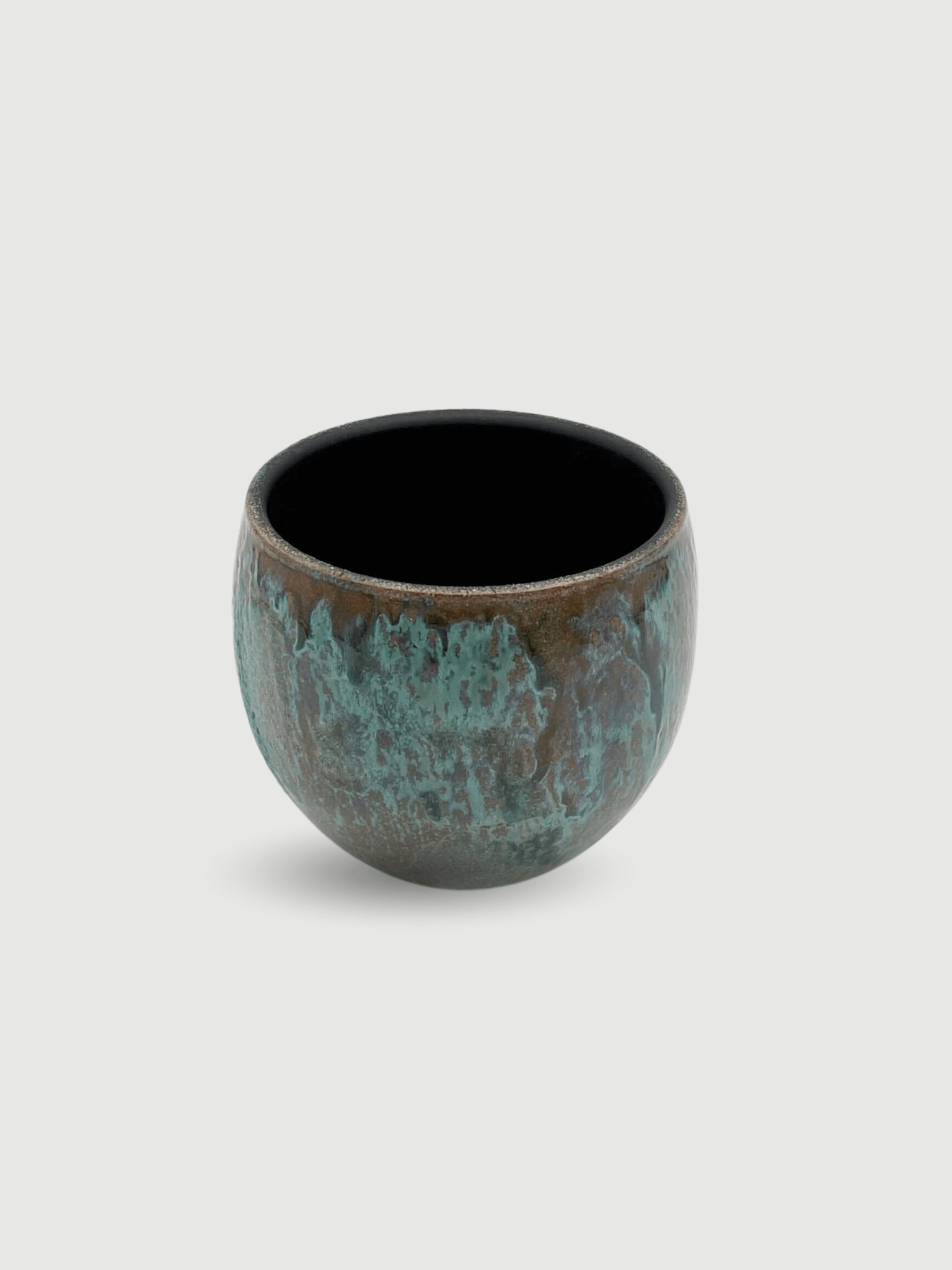 Blue Ceramic Plant Pot - Loren handmade houseplant pot - Blue Ceramic Plant Pot Loren - Handmade Houseplant Pot