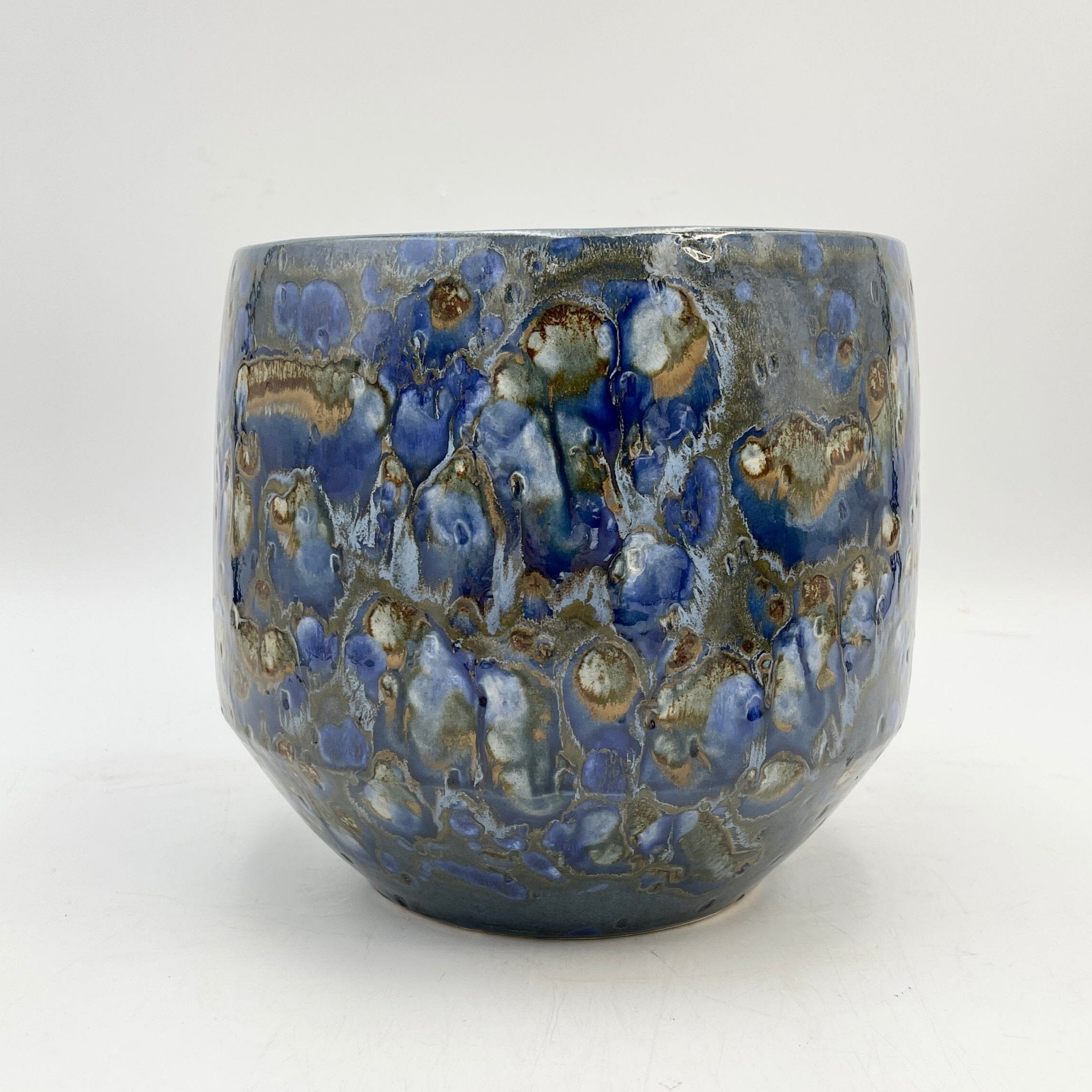 Ceramic Harris Pots, Blue