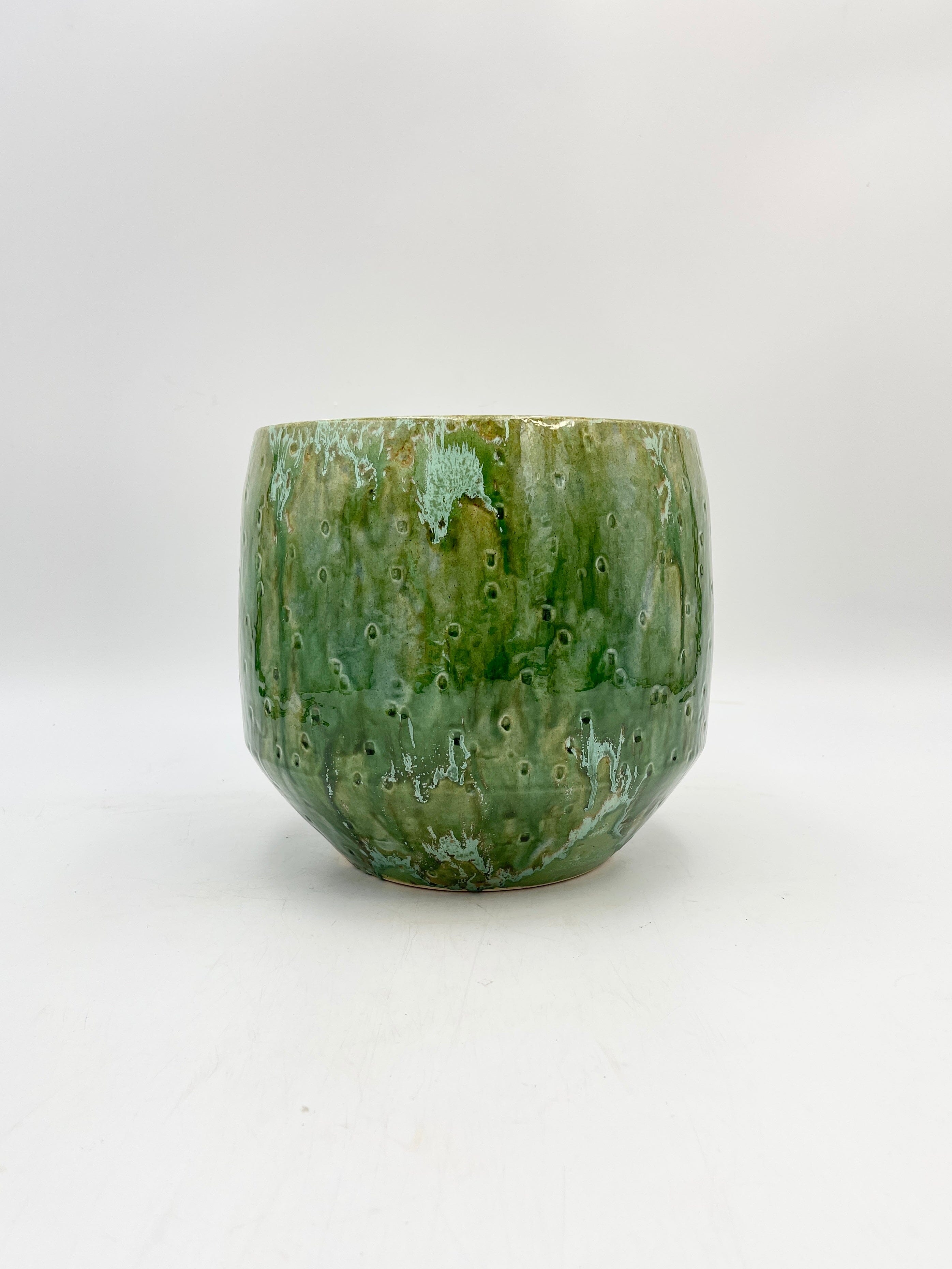 Ceramic Harris Pots, Green