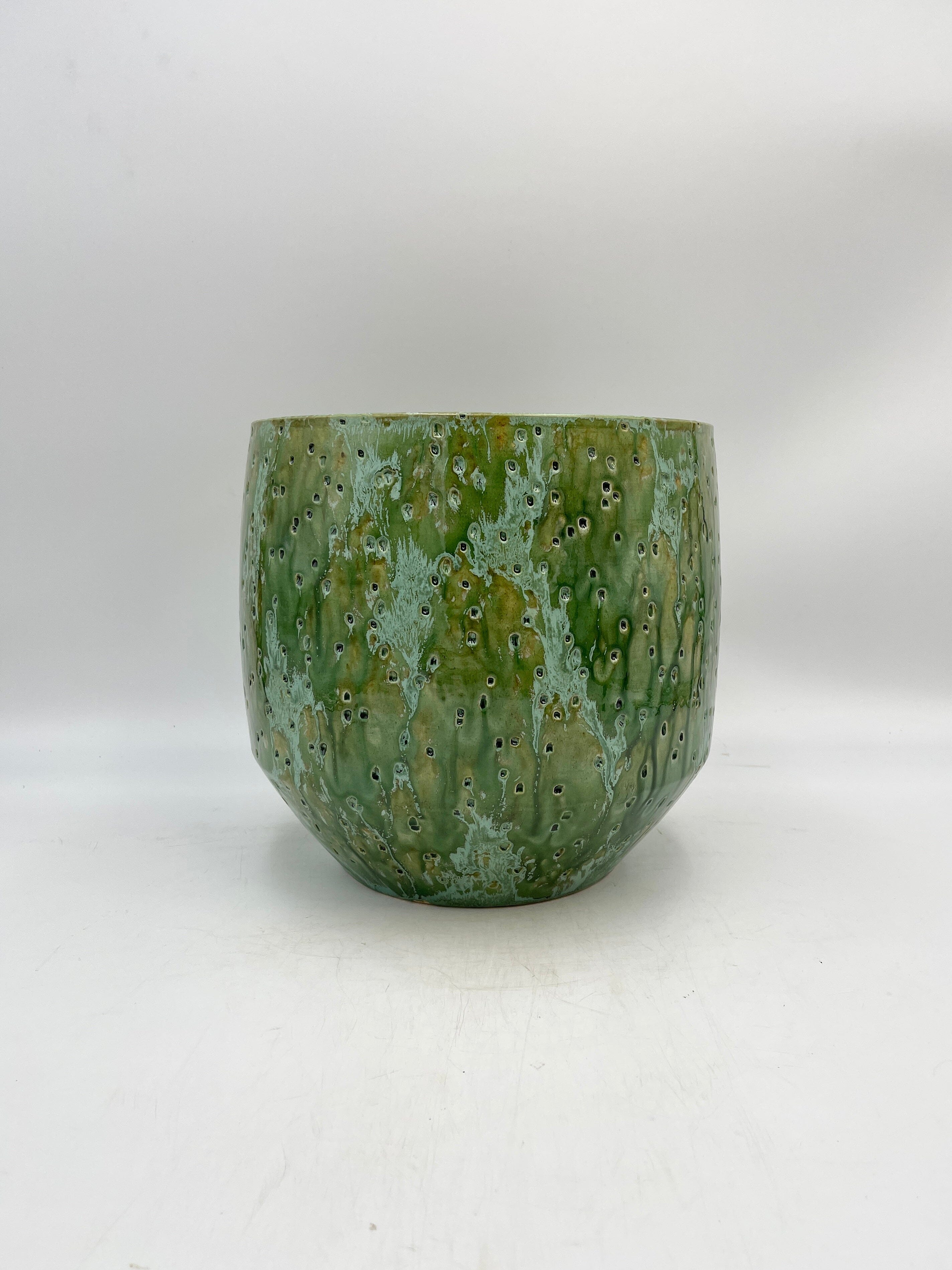 Ceramic Harris Pots, Green