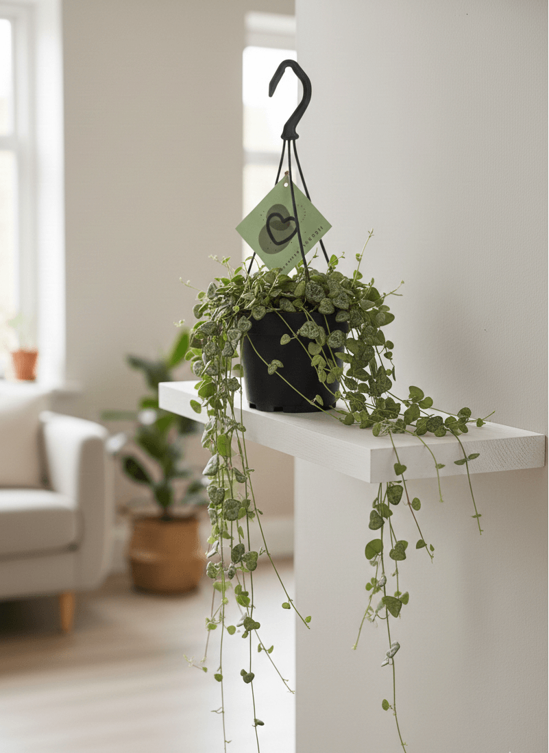 Ceropegia Woodii, String of Hearts, Trailing Houseplant