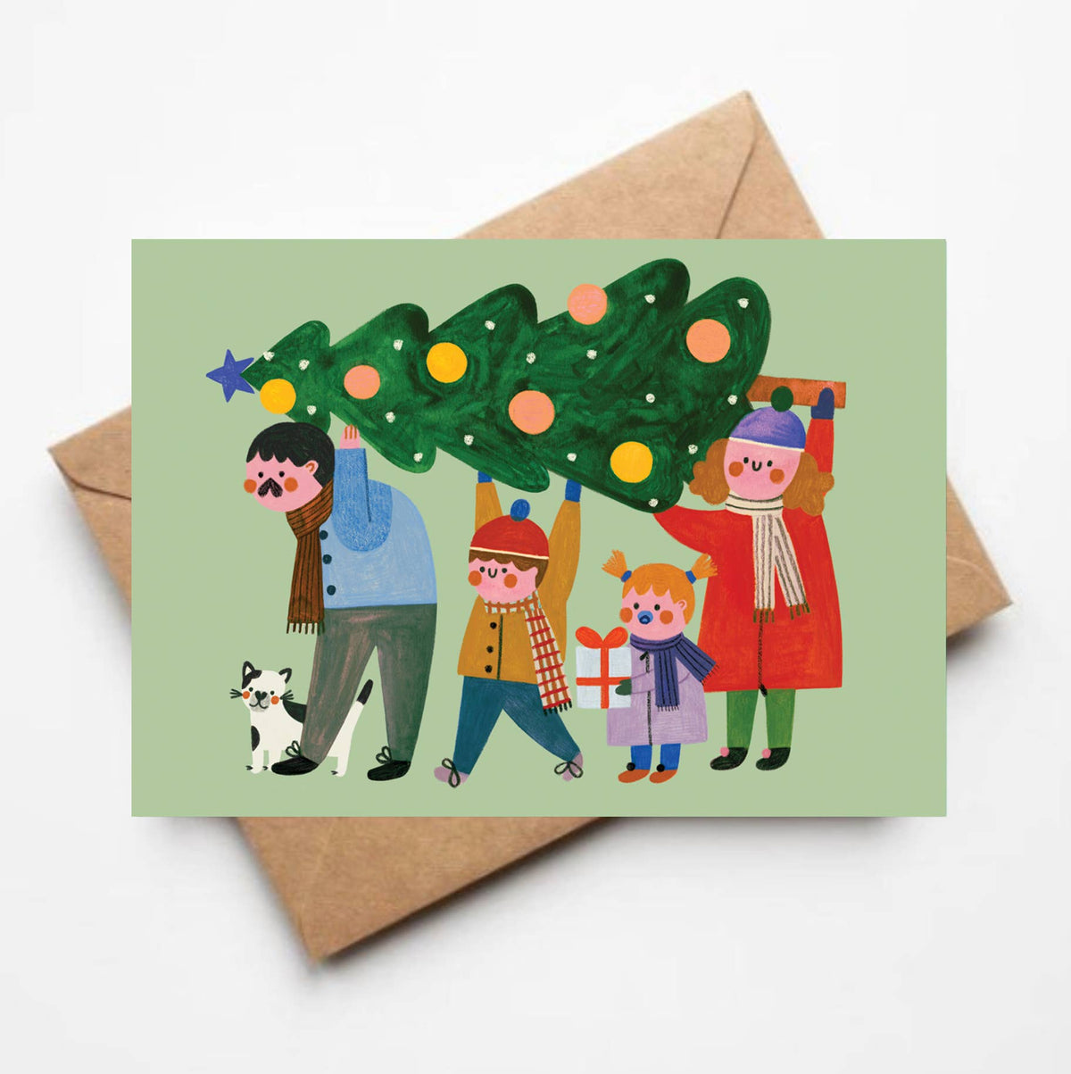 CHRISTMAS FAMILY card - Rebel Plants