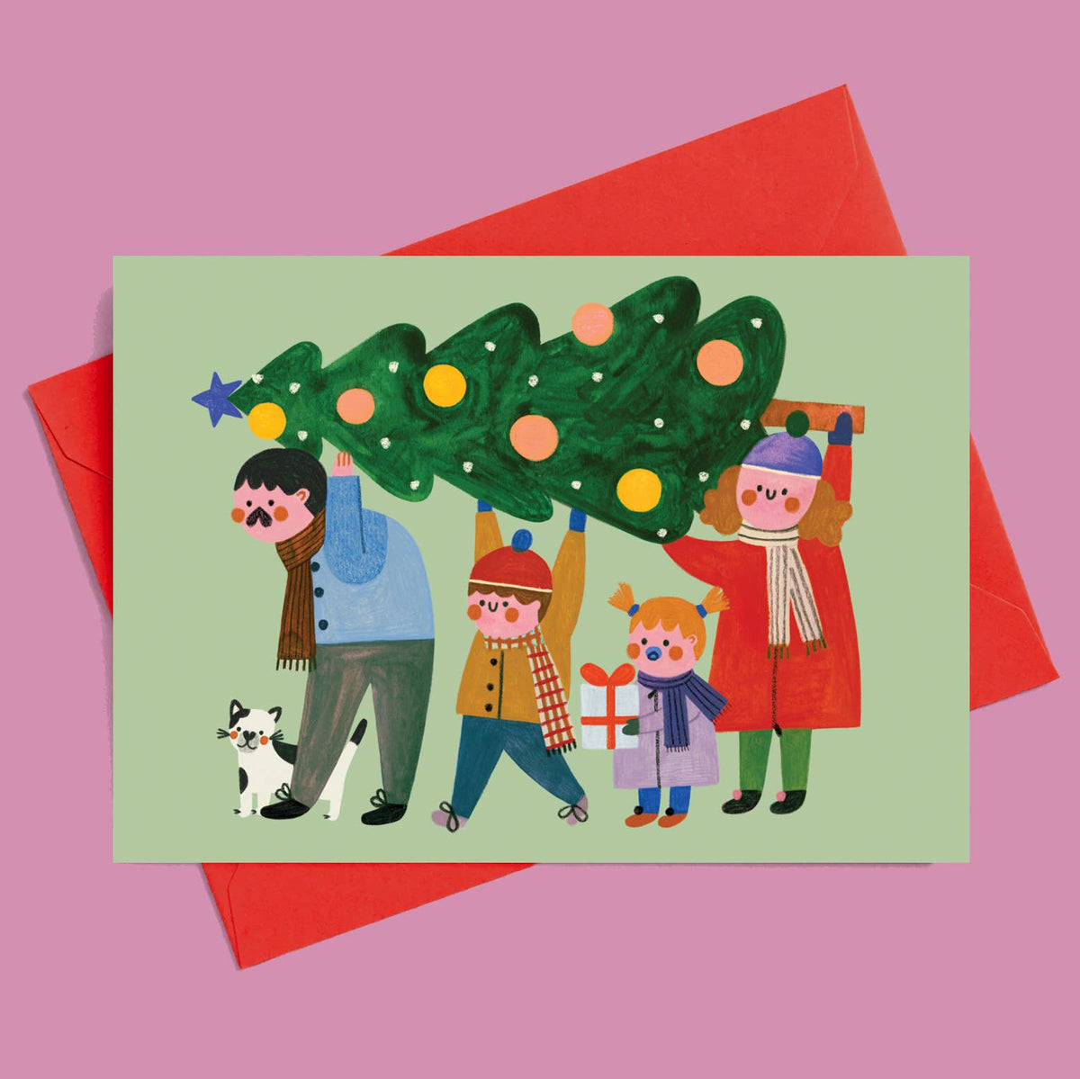 CHRISTMAS FAMILY card - Rebel Plants