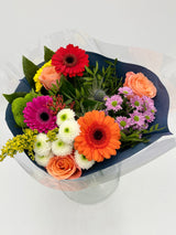 Colourful Flower Bouquet, Free Gift Card