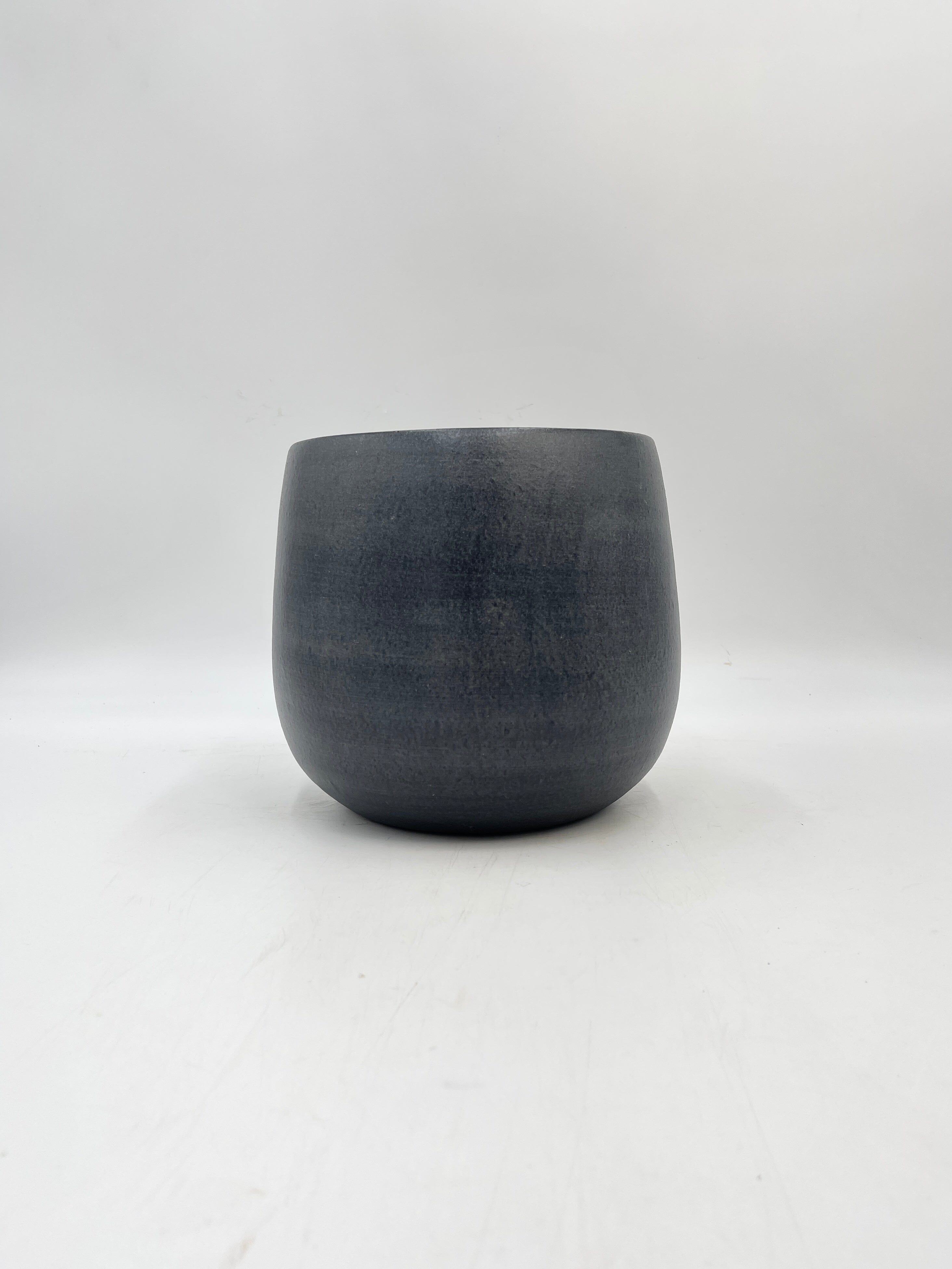 Esra Ceramic Plant Pots, Graphite