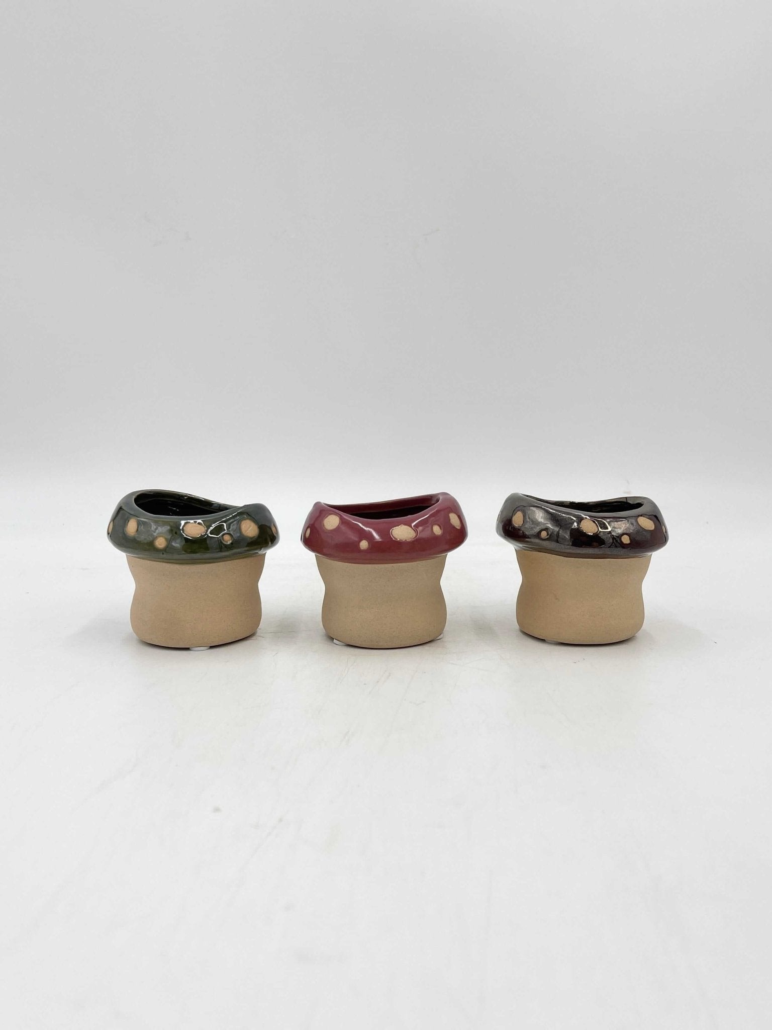Funghi Pots, 7cm - 14cm House Plant Pot,