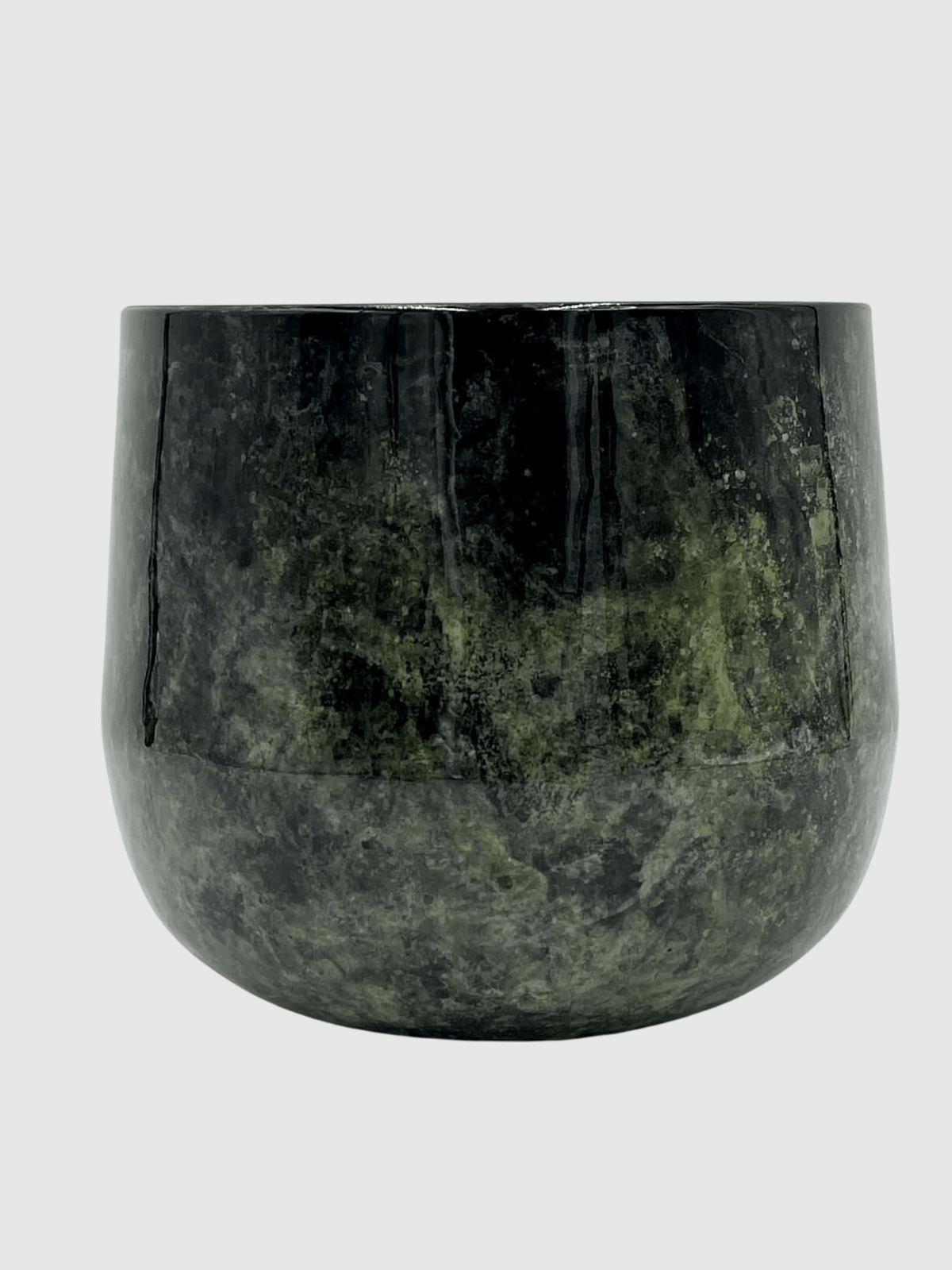 Green Plant Pot - Emmie Metal Pot - Mystic Green - Multiple Sizes - Rebel Plants
