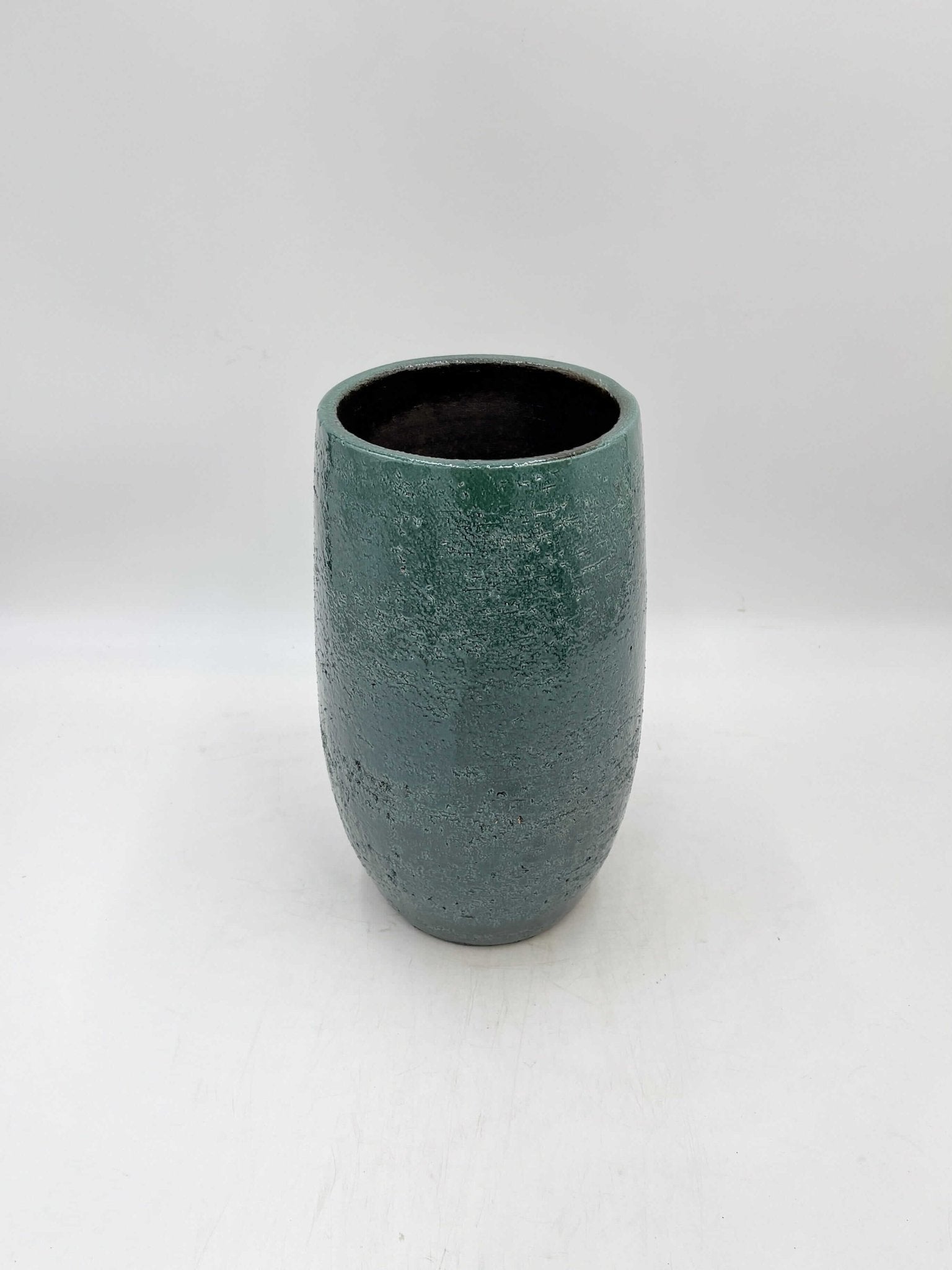 Jolin Ceramic Vase, Green & Blue, H30cm, Indoor Plant Pot