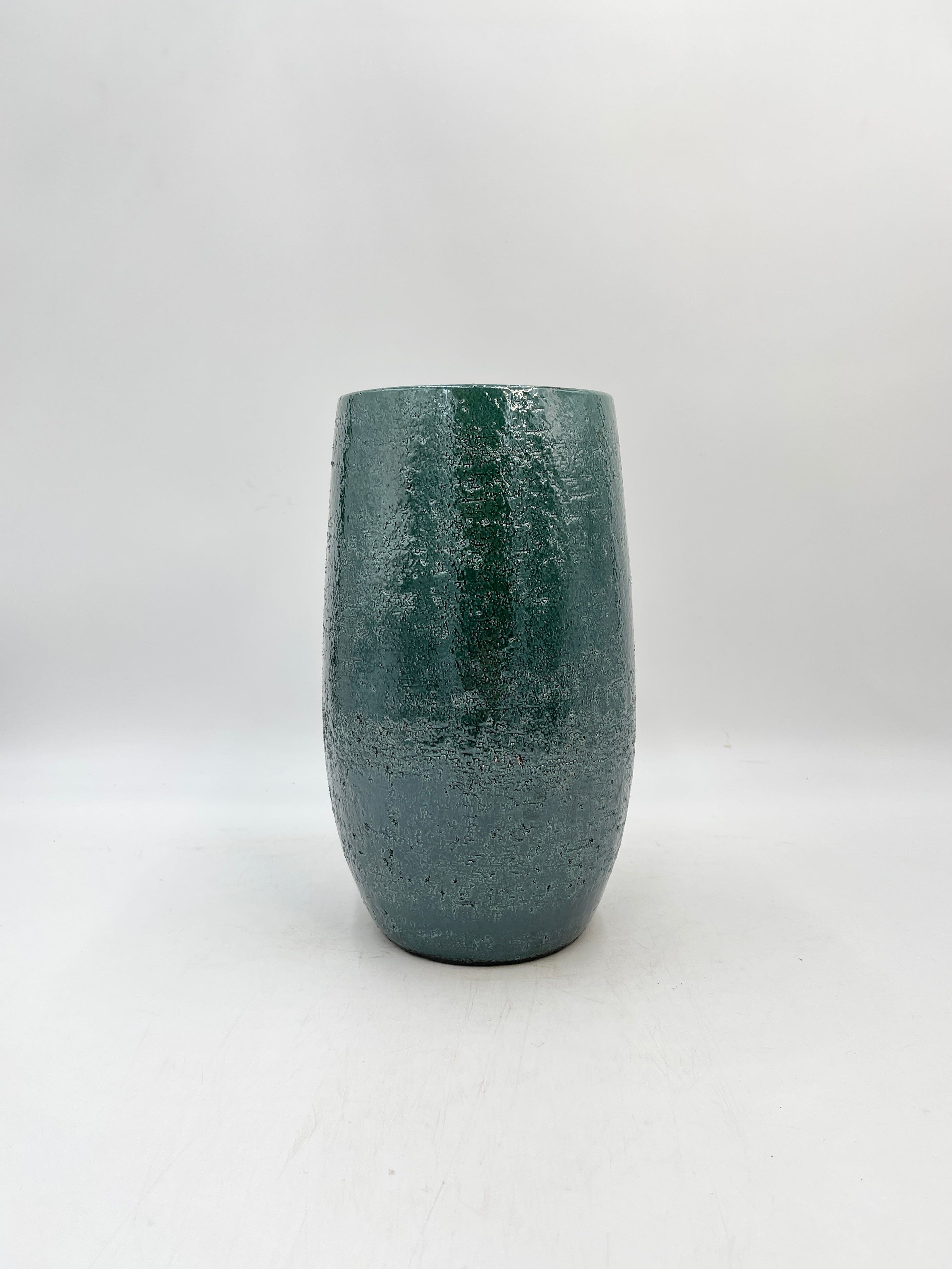 Jolin forest Ceramic Vase, Green & Blue, H30cm