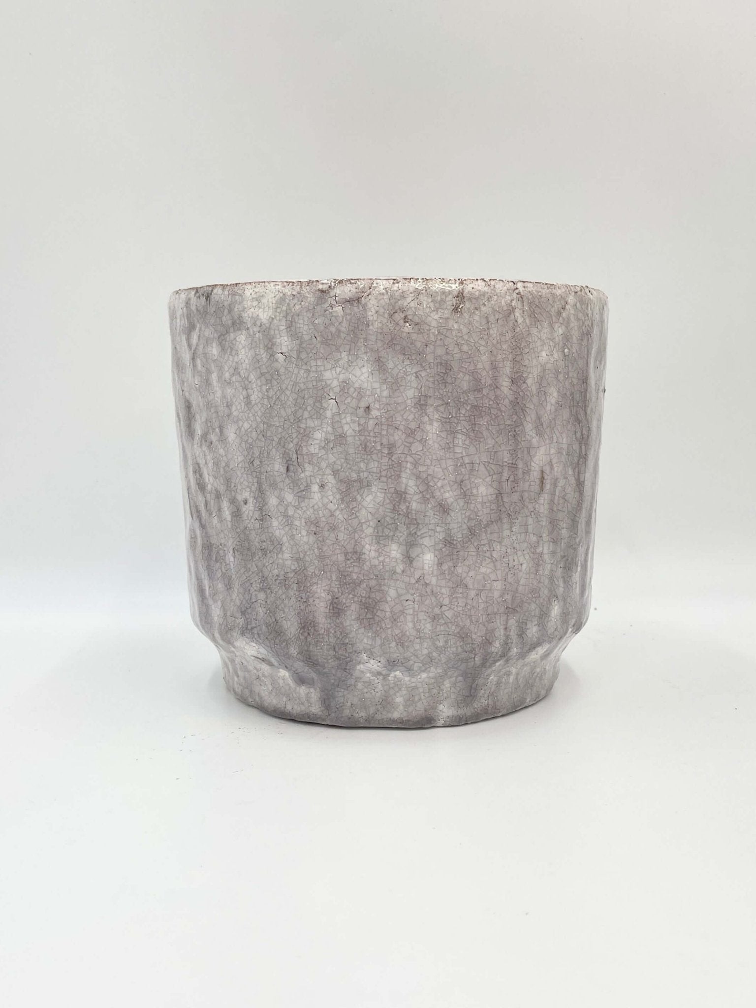 Julian Indoor Ceramic Pots, Lilac, Houseplant Pot in Multiple Sizes
