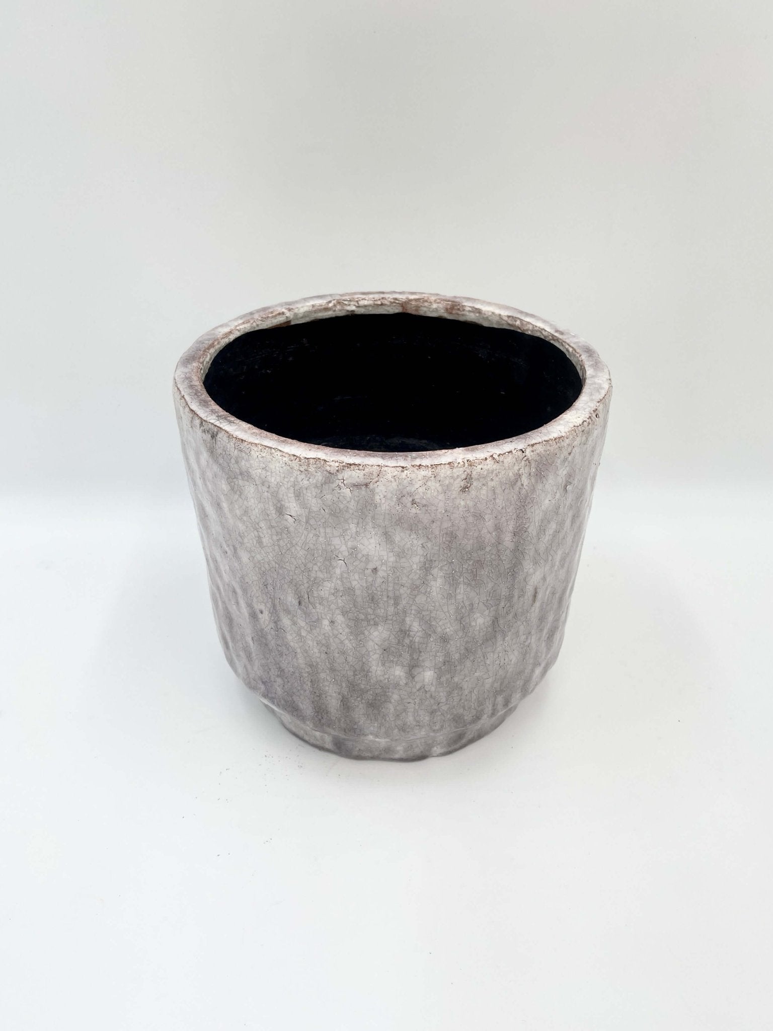Julian Indoor Ceramic Pots, Lilac, Houseplant Pot in Multiple Sizes