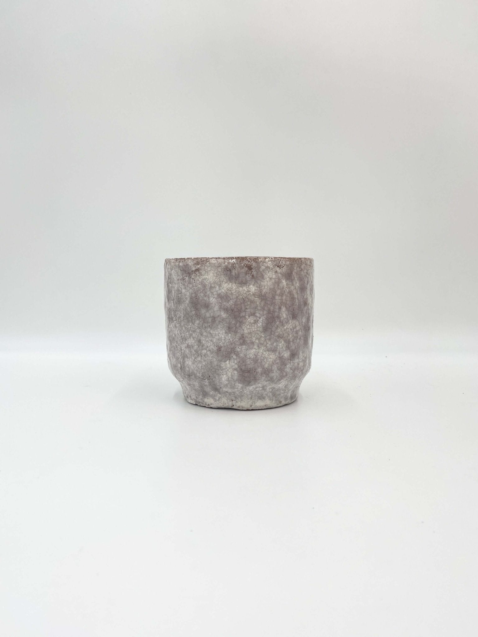 Julian Indoor Ceramic Pots, Lilac, Houseplant Pot in Multiple Sizes