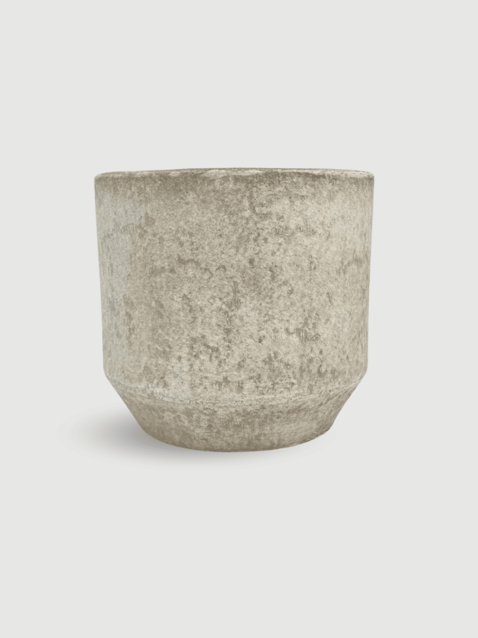 Lars Ceramic Plant Pots, Rustic Beige, Handmade XL, House Plant Pot, D29cm - Rebel Plants