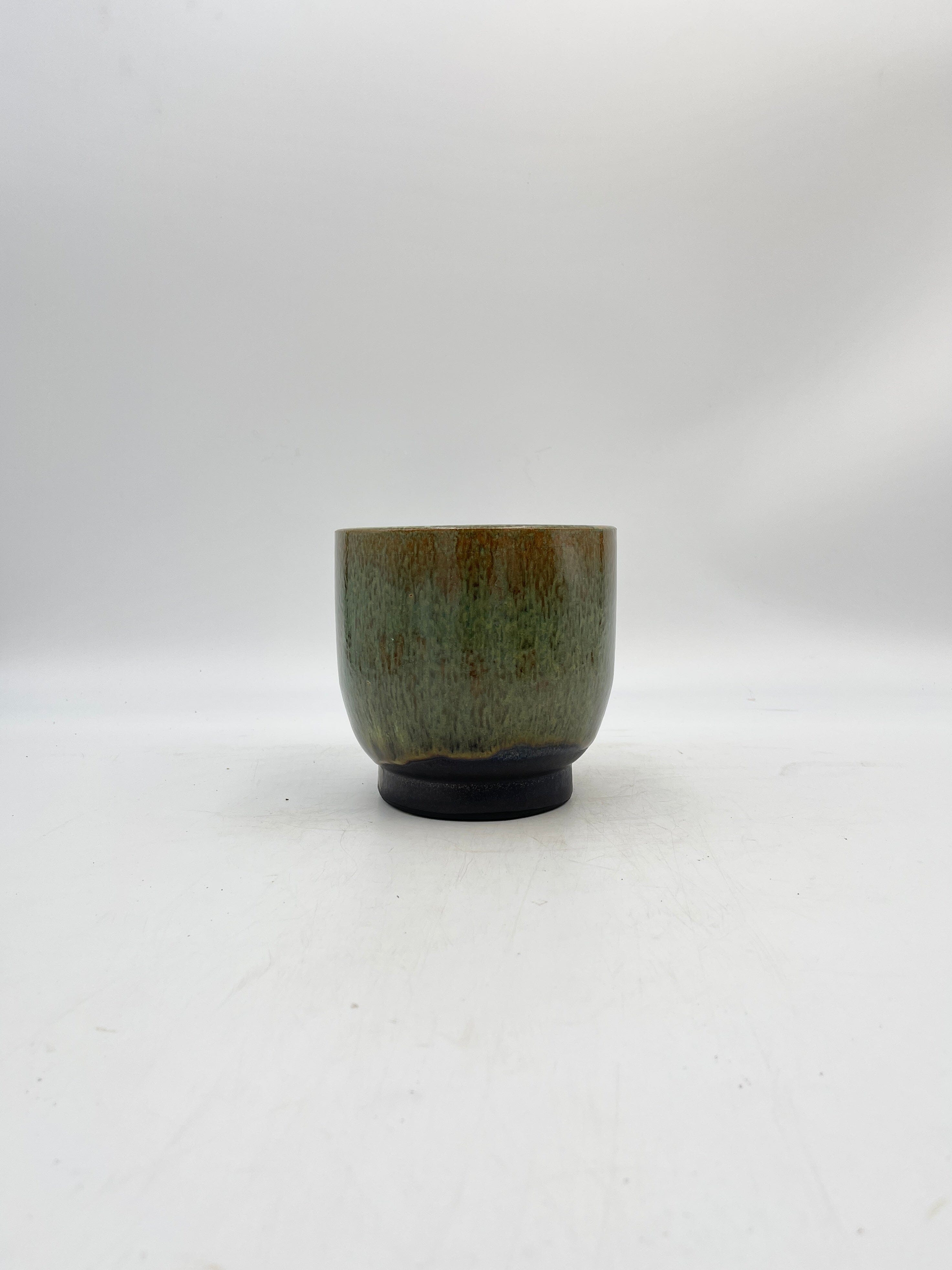 Linn Ceramic Plant Pots, Deep Green