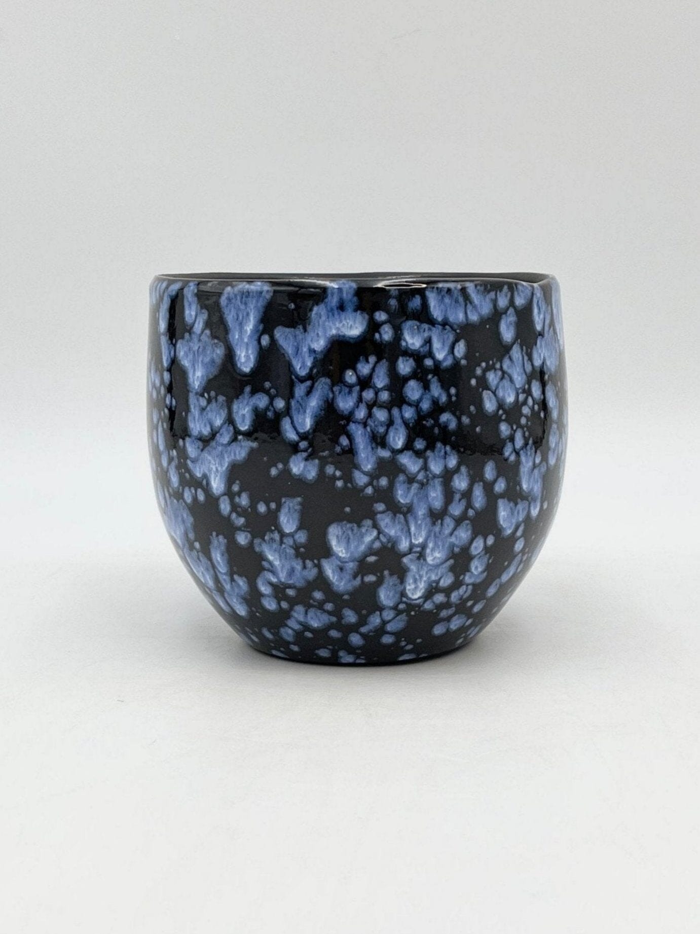 Luuk Handmade Ceramic Pot, Blue, D15cm