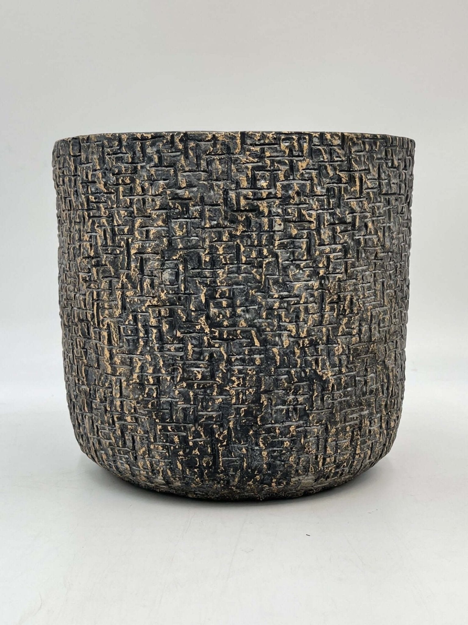 Maxim Shiny Ceramic Pots, Earth, House Plant Pot in Multiple Sizes