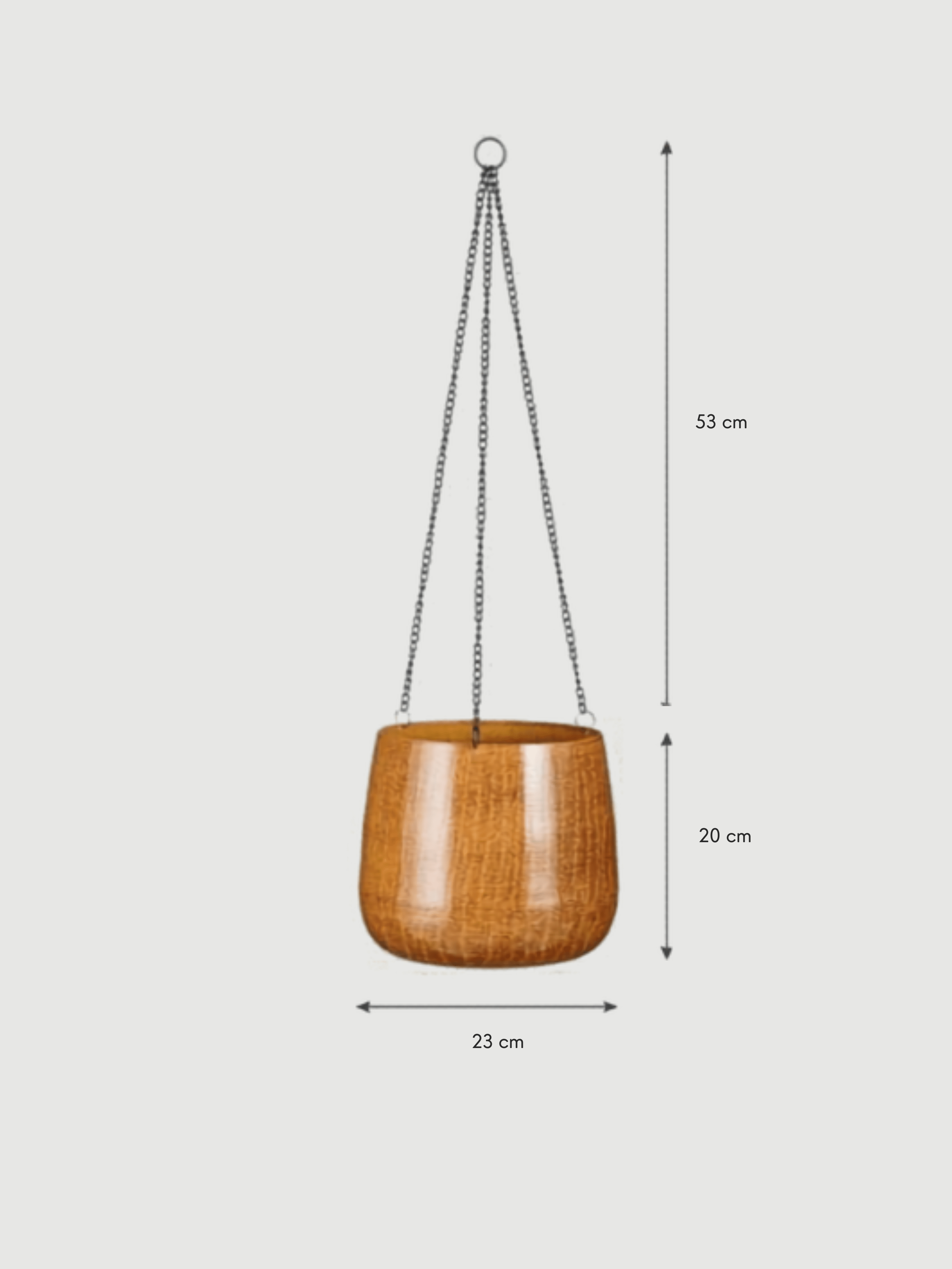 Metal Hanging Pot