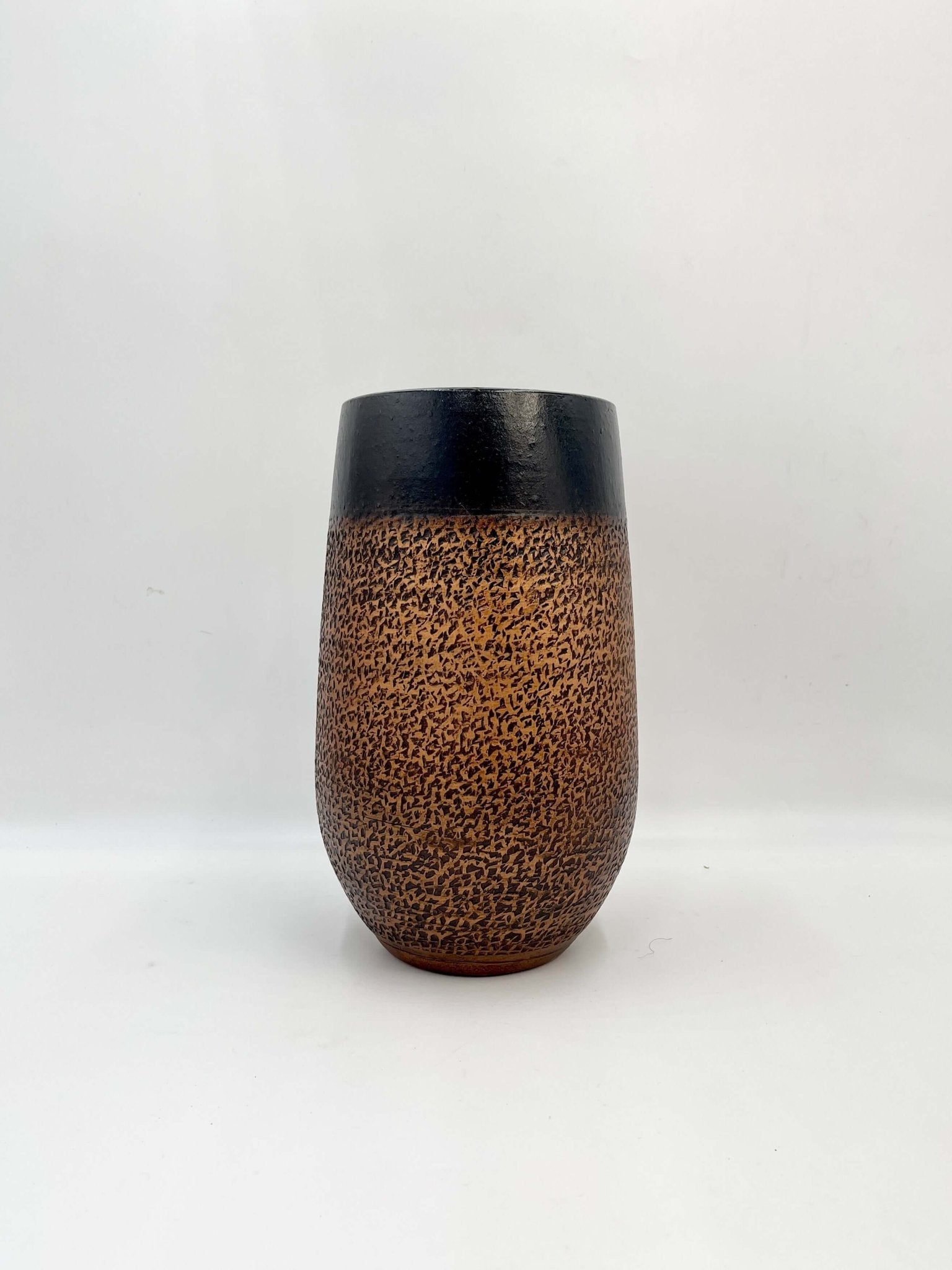 Mocha Ceramic Vase - Mya Minimalist Modern Vase - H30cm