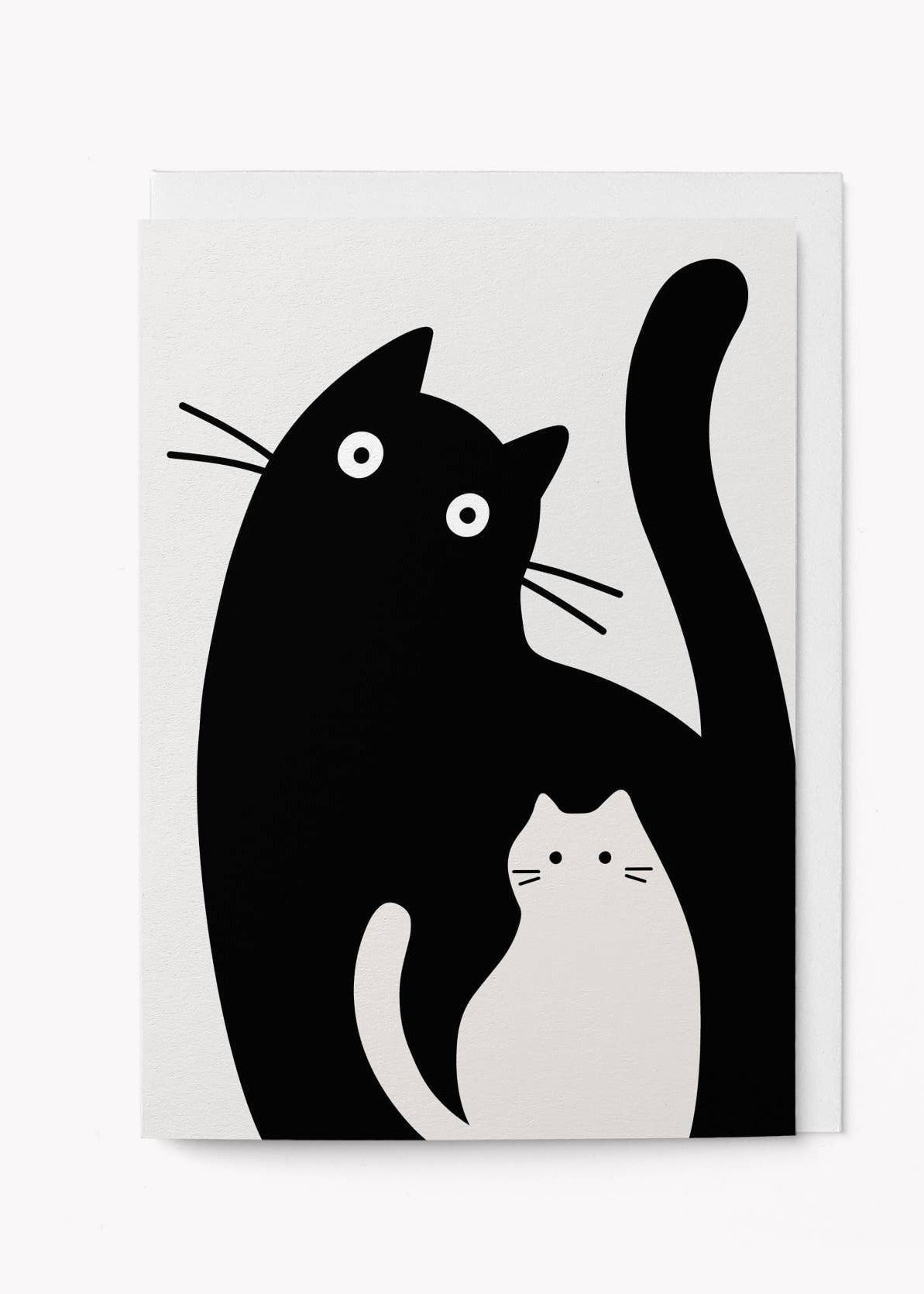 Mother & Kitten - Mother's Day Greeting Card - Rebel Plants