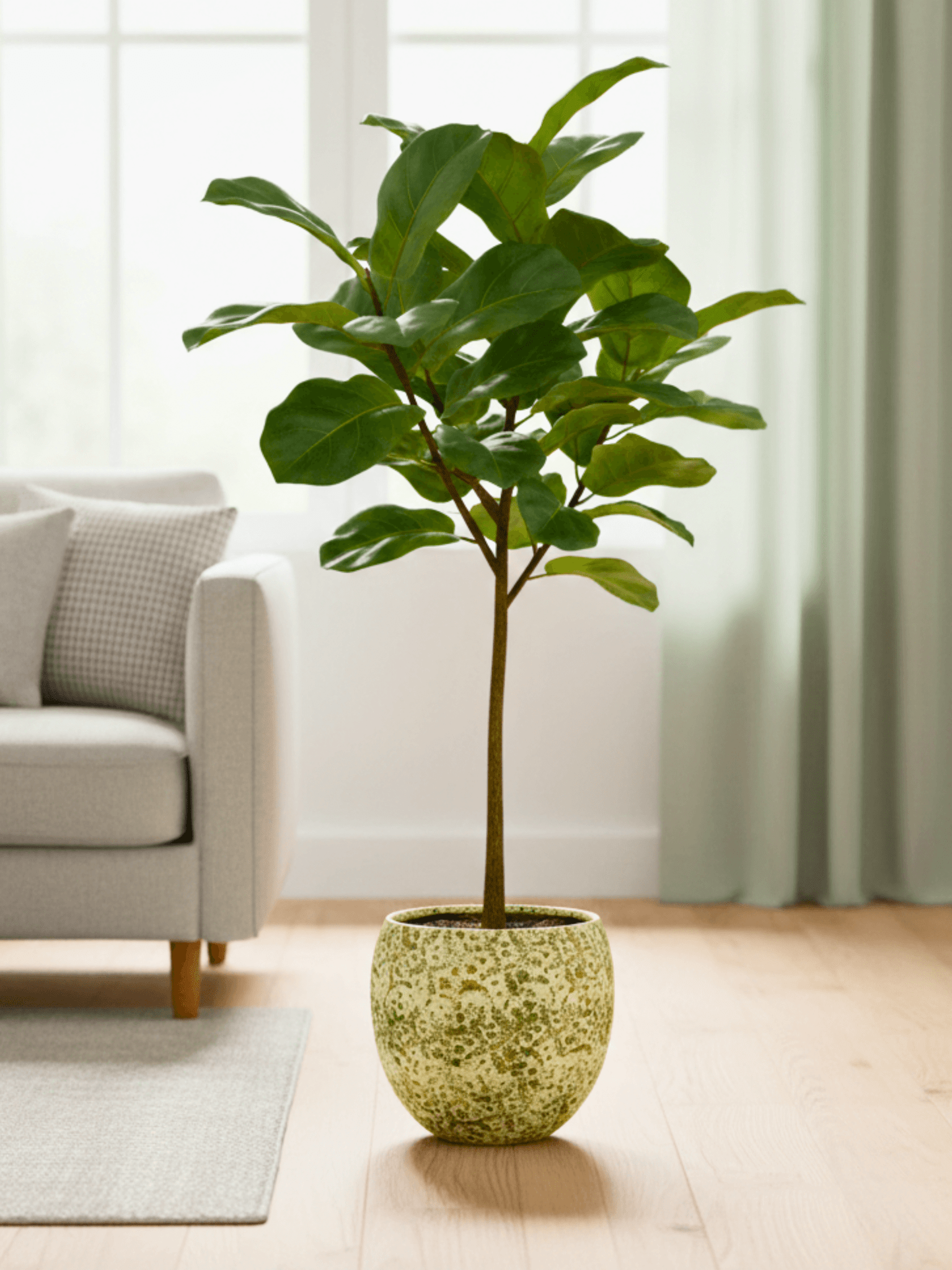 Nikai_Ochre_Yellow_Ceramic_Plant_Pot__Multiple_Sizes__Rebel_Plants