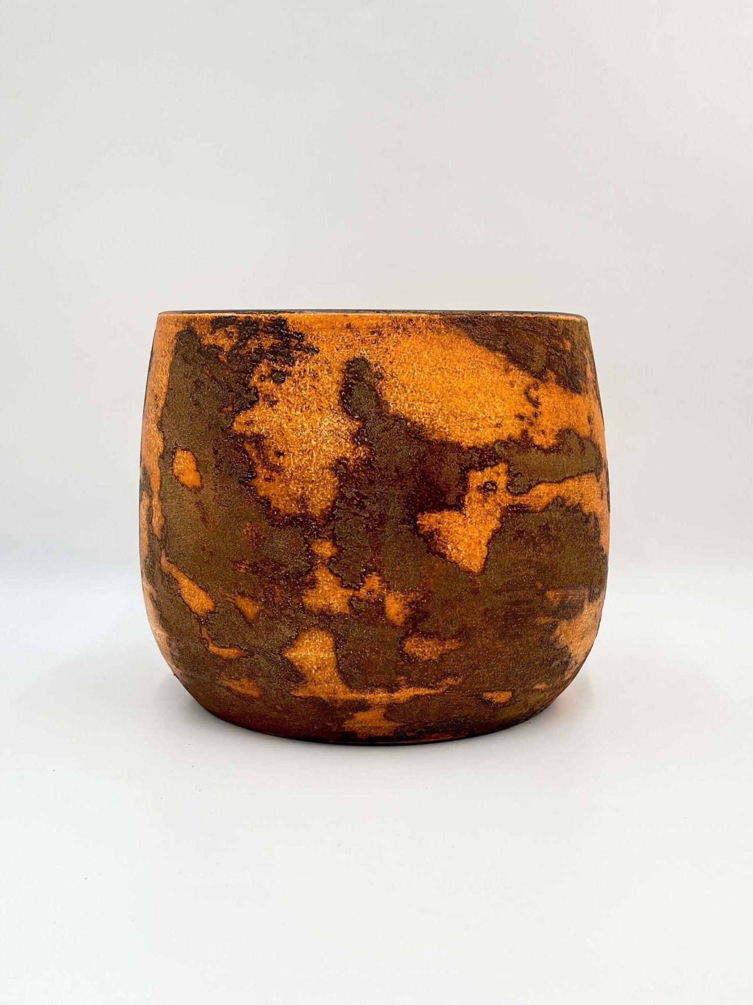 Olaf Ceramic Plant Pot Rust, Orange, Multiple Sizes