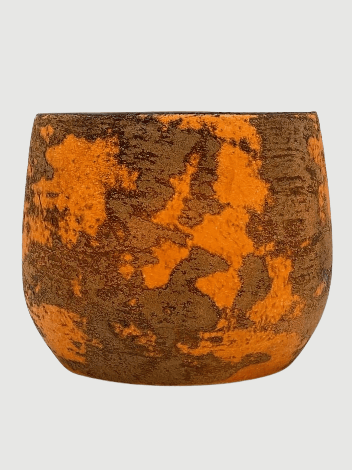 Olaf Ceramic Plant Pot Rust, Orange, Multiple Sizes - Rebel Plants