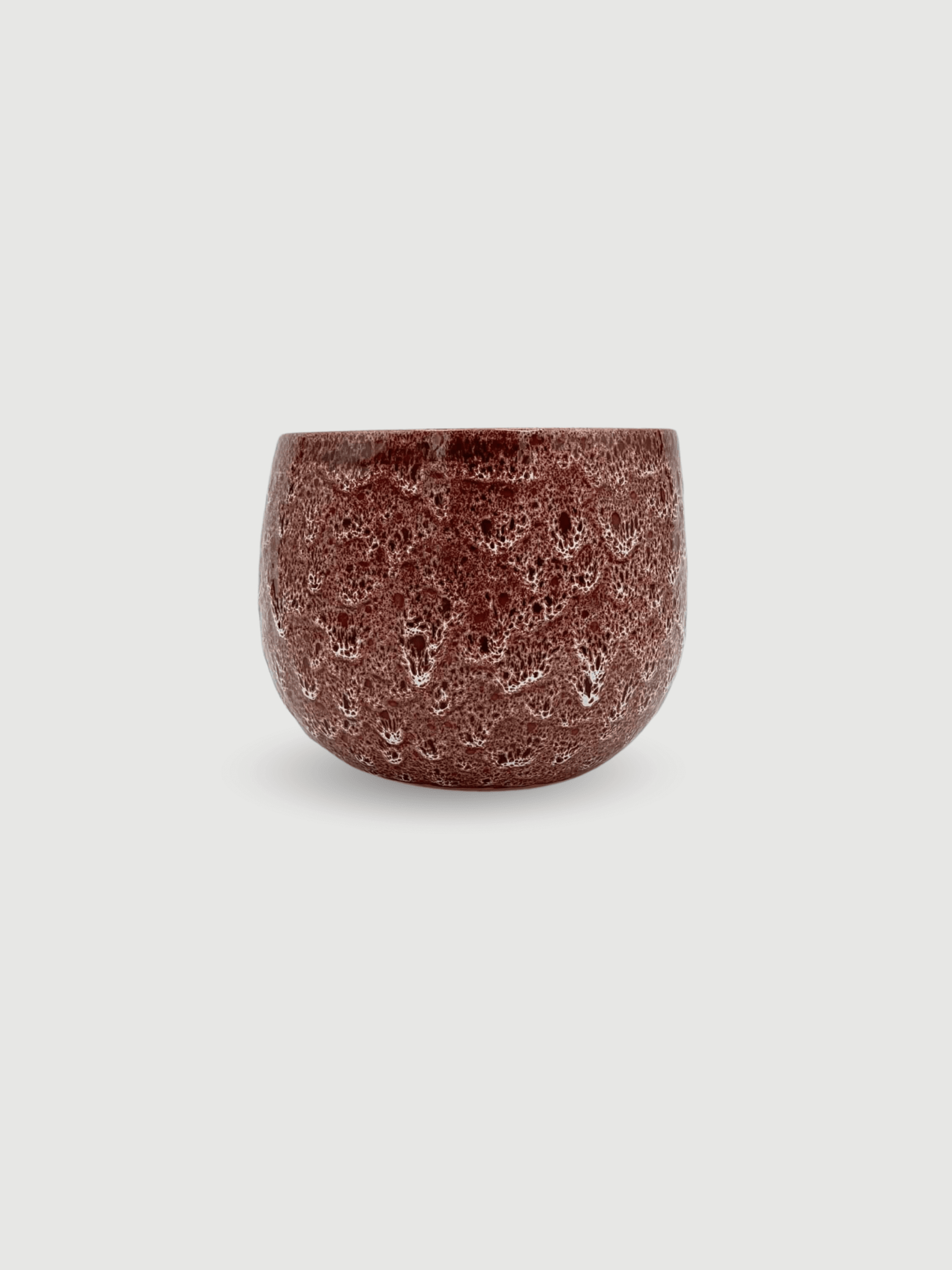 Paola_Handmade_Ceramic_Plant_Pots_Round_Red_D29cm