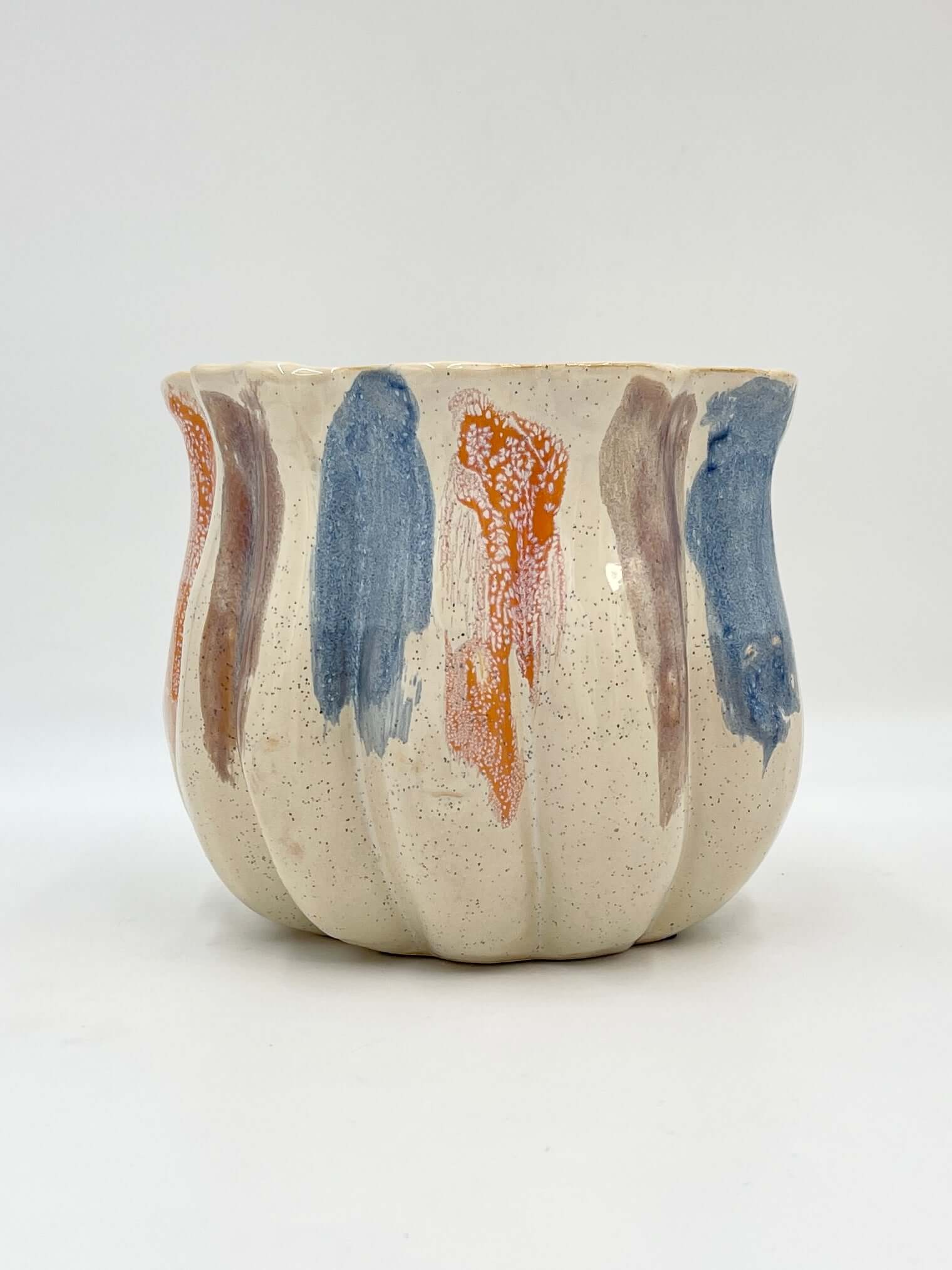 Pastel Ceramic Plant Pot Molly - Aquarel - D17cm