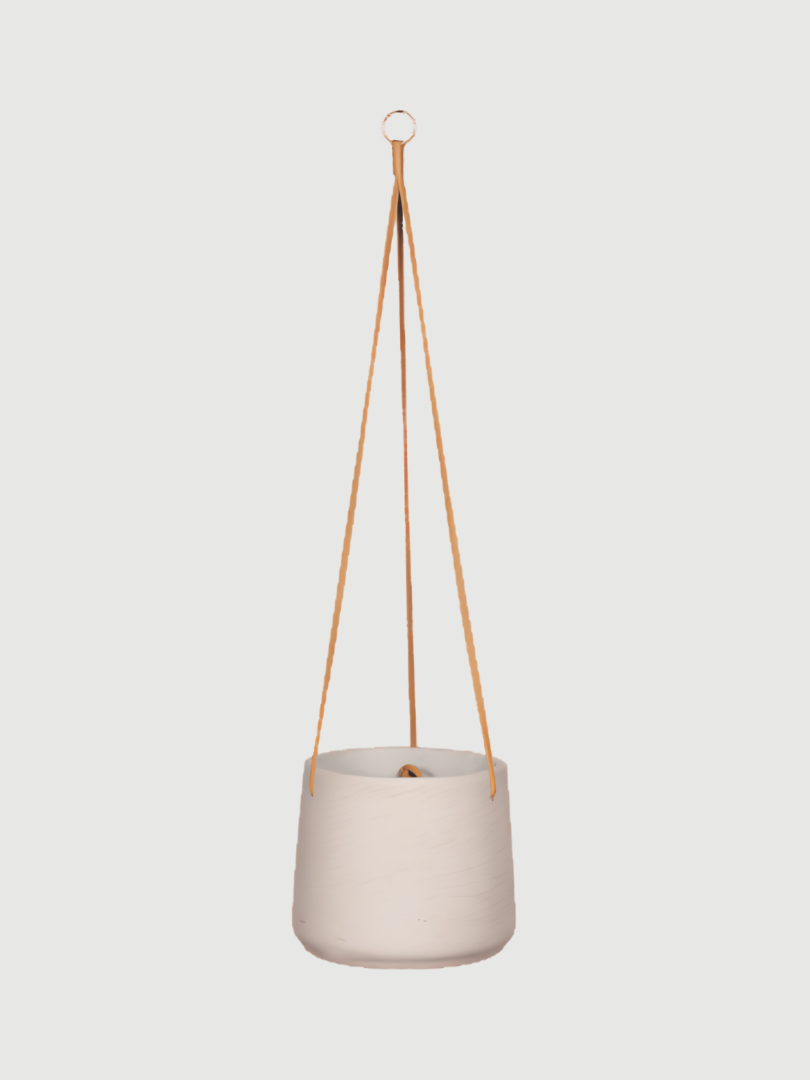 Patt Hanging Plant Pot, Grey Washed, Multiple Sizes - Rebel Plants