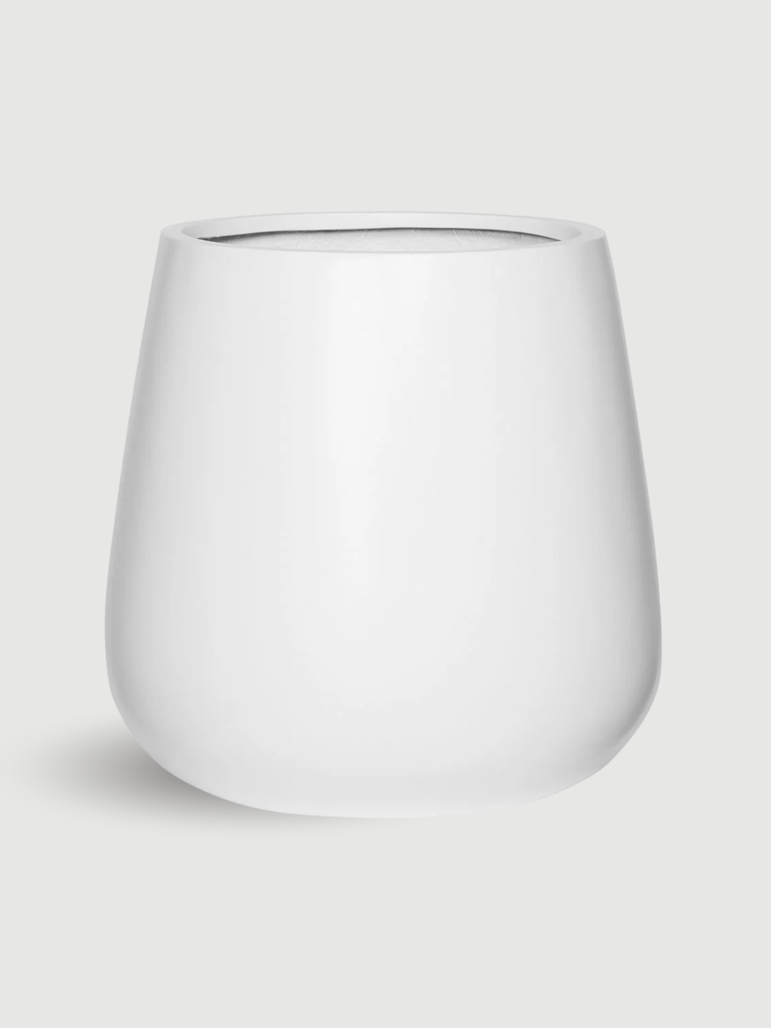Pax M Fiberstone Planter - Matt White - Rebel Plants