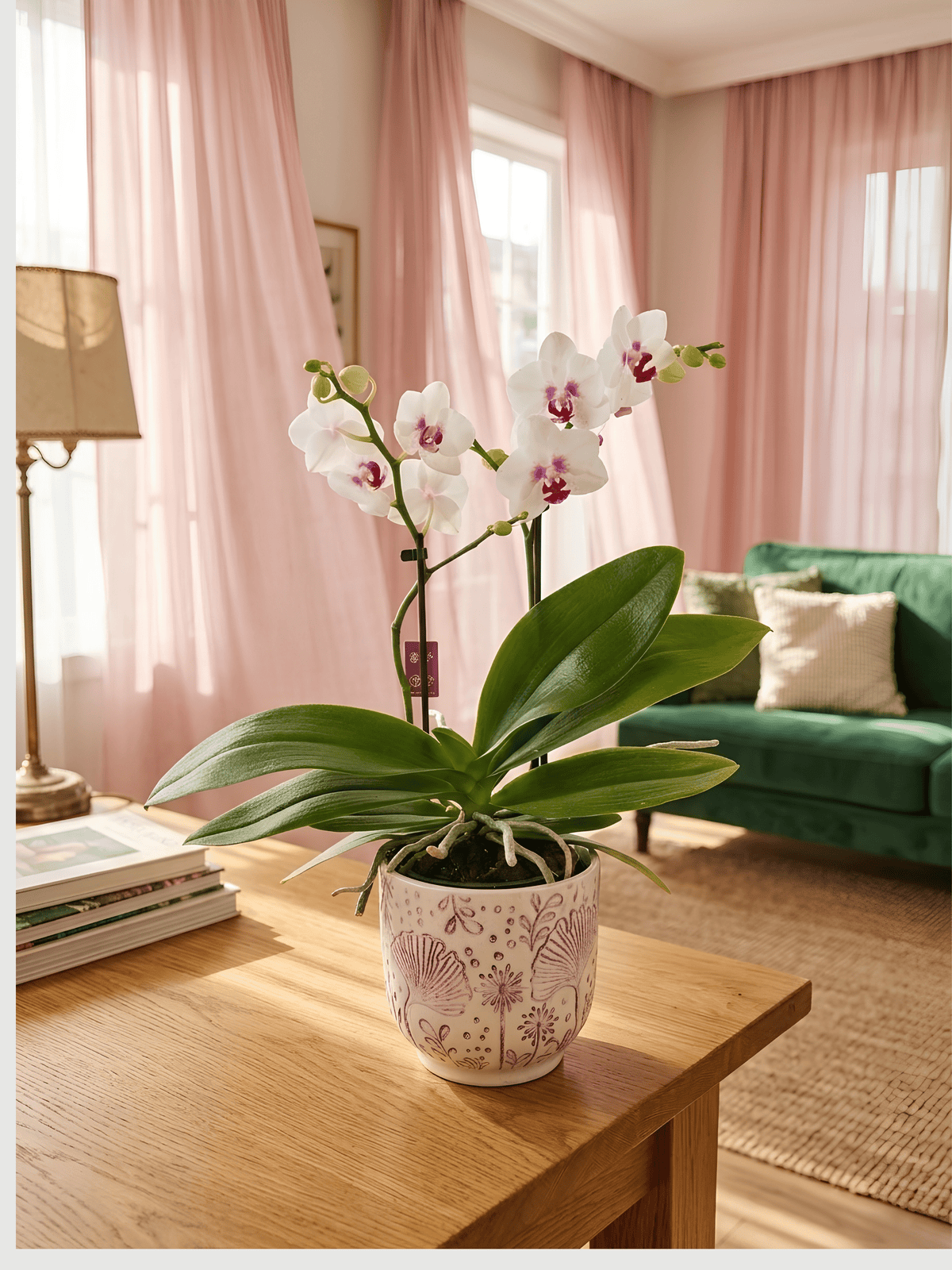 White Orchid - Phalaenopsis Boquetto_Passione__Rare_Orchid__Rebel_Plants_UK
