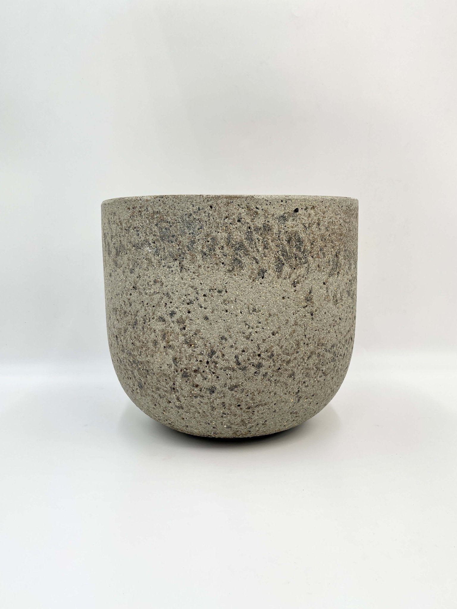 Plant Pot - Cody Cement & Stone - Grey - 24cm - 30cm, Indoor & Outdoor