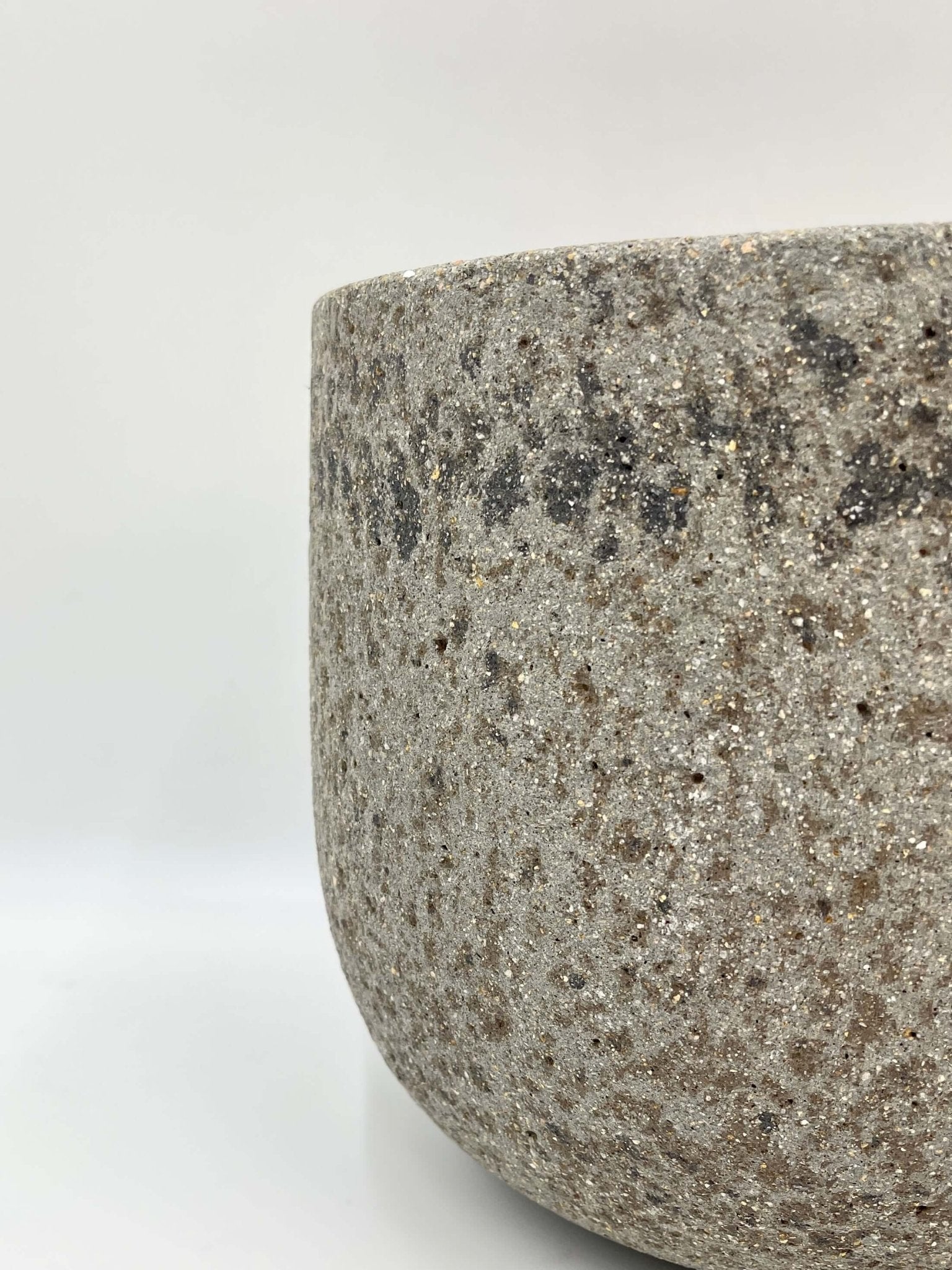 Plant Pot - Cody Cement & Stone - Grey - 24cm - 30cm, Indoor & Outdoor