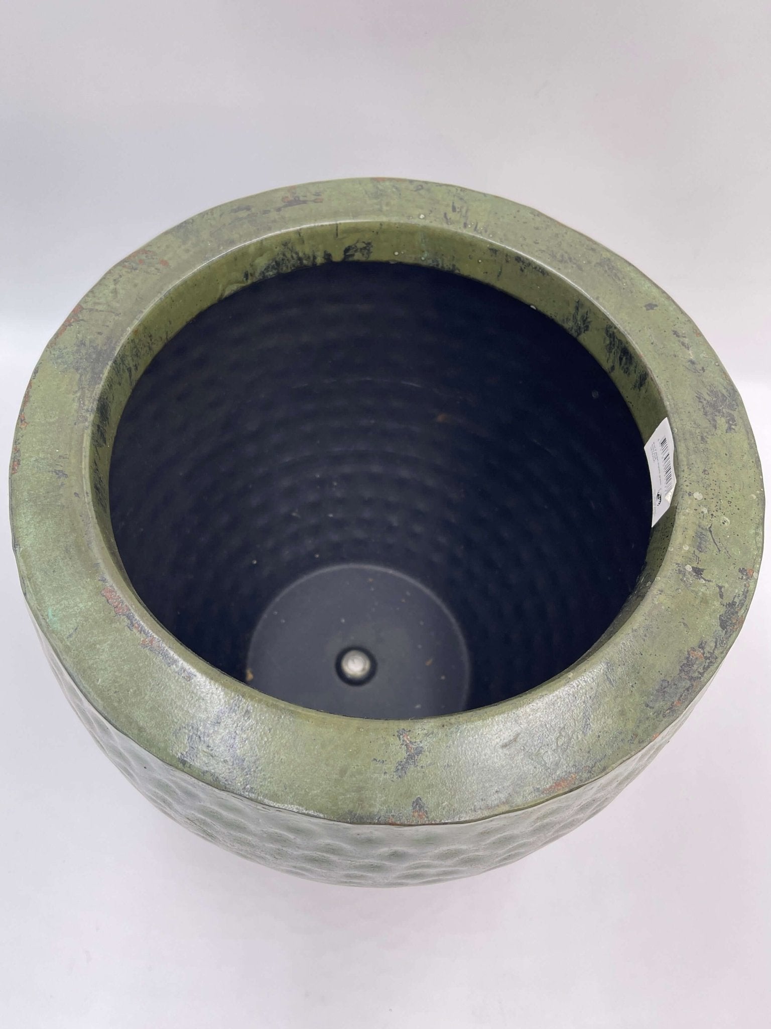 Plant Pots Metal Fabien - Mystic Green - XL Pot - Indoor & Outdoor