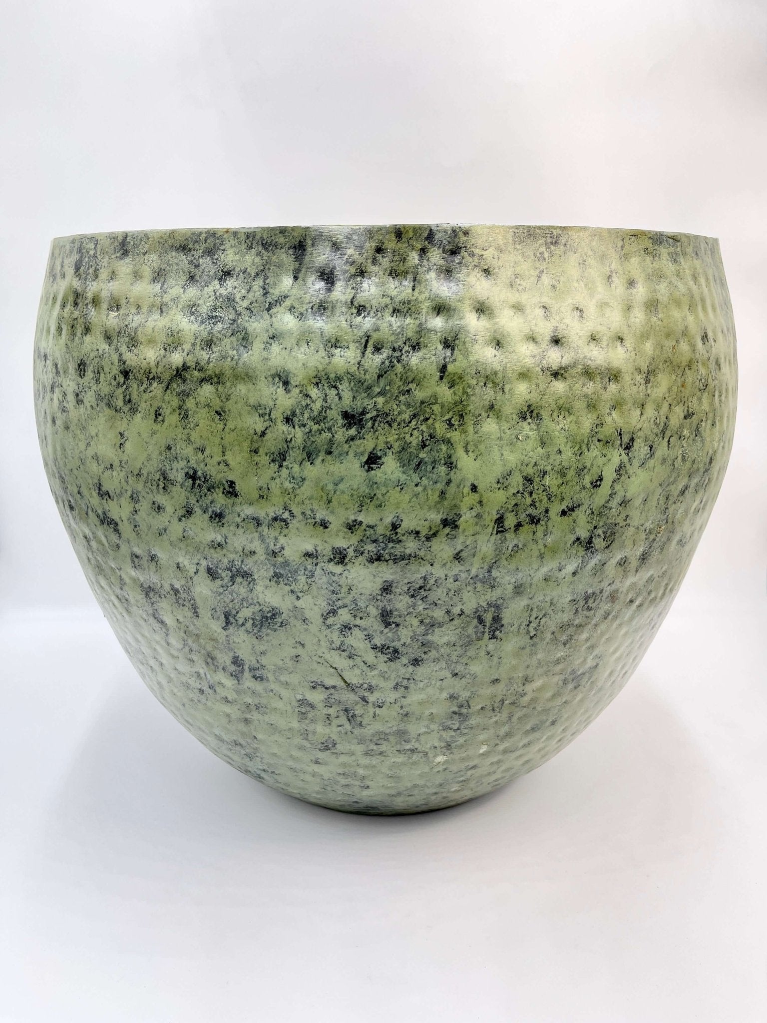 Plant Pots Metal Fabien - Mystic Green - XL Pot - Indoor & Outdoor