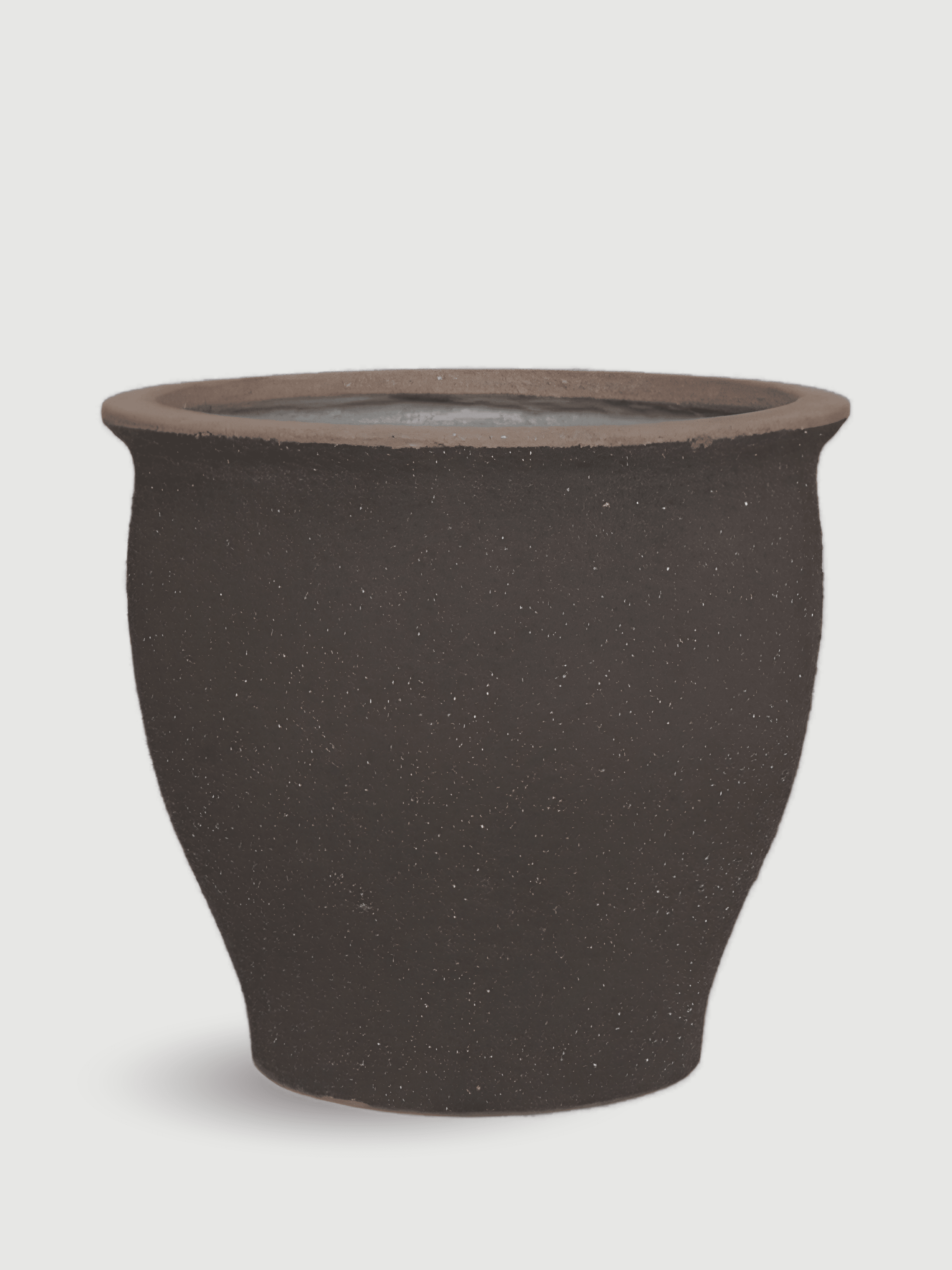 Poseidon Mediterranean Plant Pot – Umber Brown - Rebel Plants
