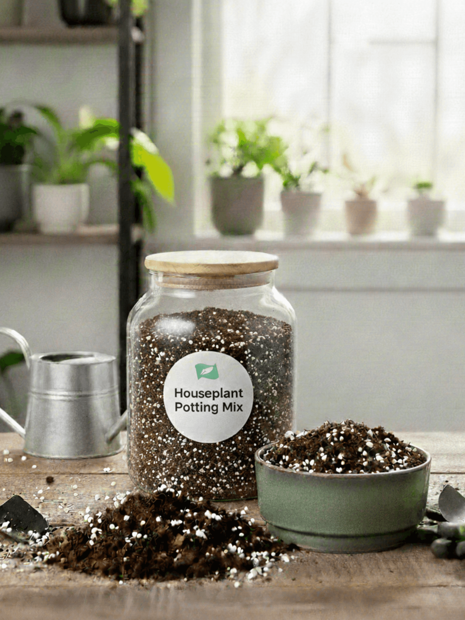 Premium Houseplant Potting Mix, Multi-Purpose Soil