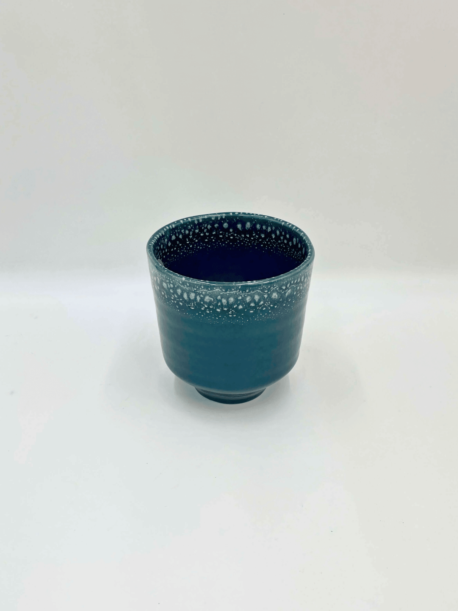 Retro Blue Plant Pot Otis - D16cm - Indoor Plant Pot