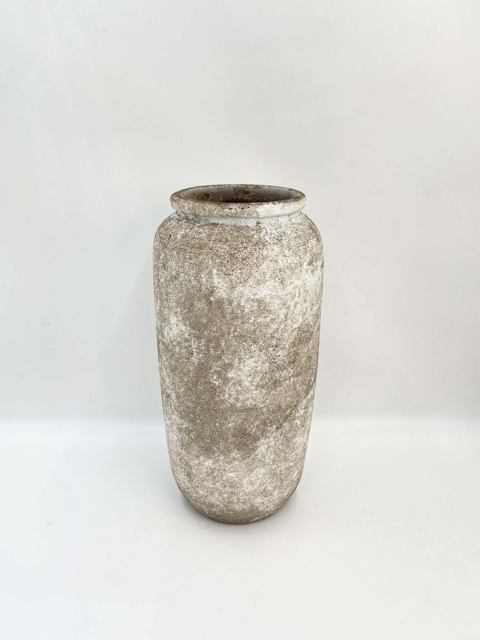 Rustic Style Floor Vase, Batu Sand Jug Vase in Multipe Sizes