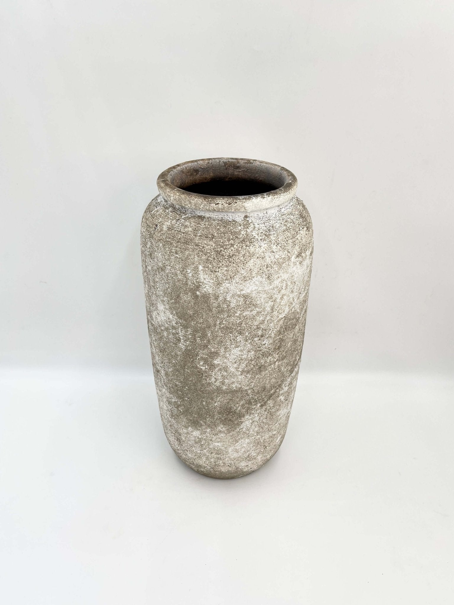 Rustic Style Floor Vase, Batu Sand Jug Vase in Multipe Sizes