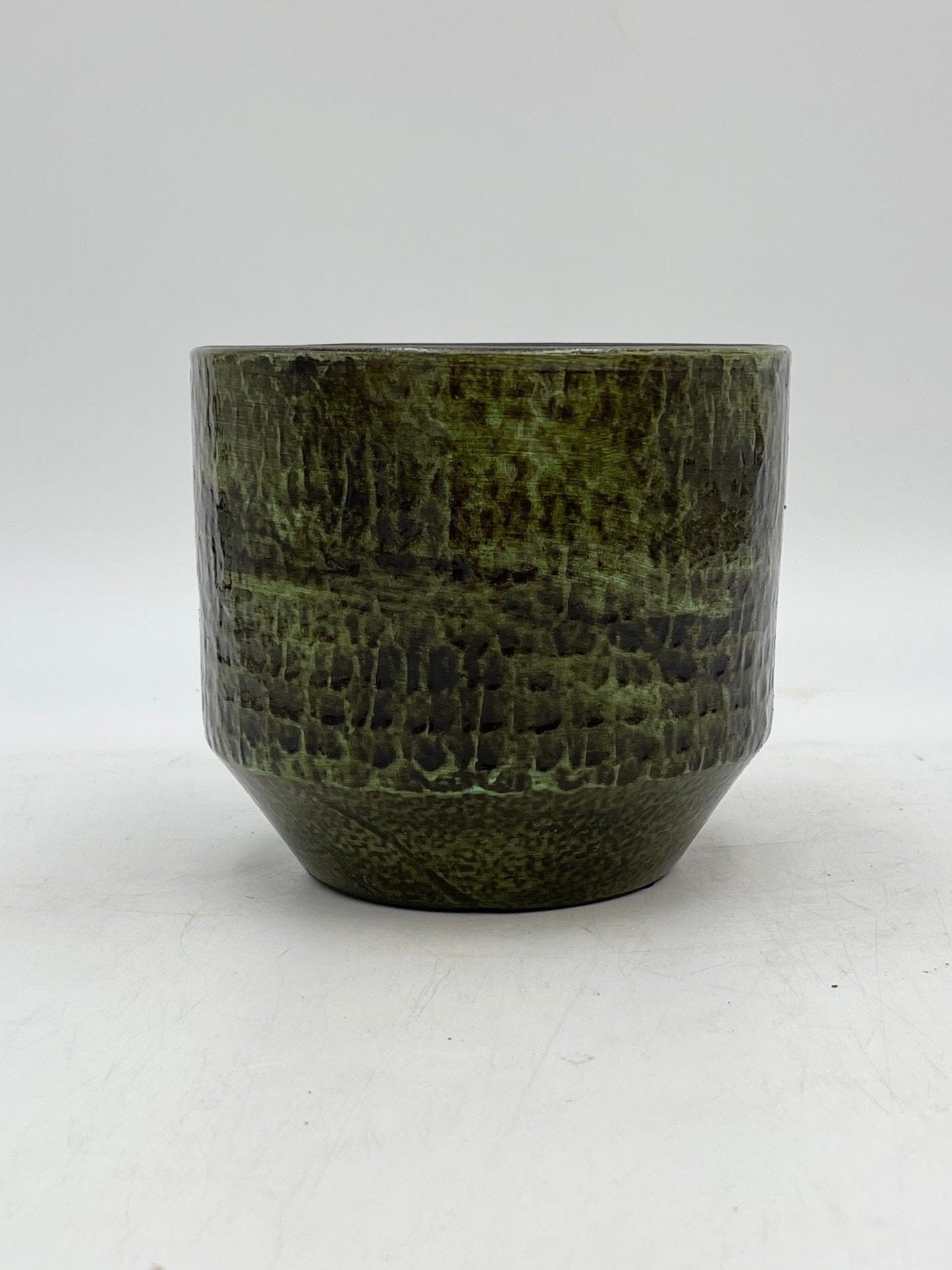 Sanna Ceramic Plant Pots, Green