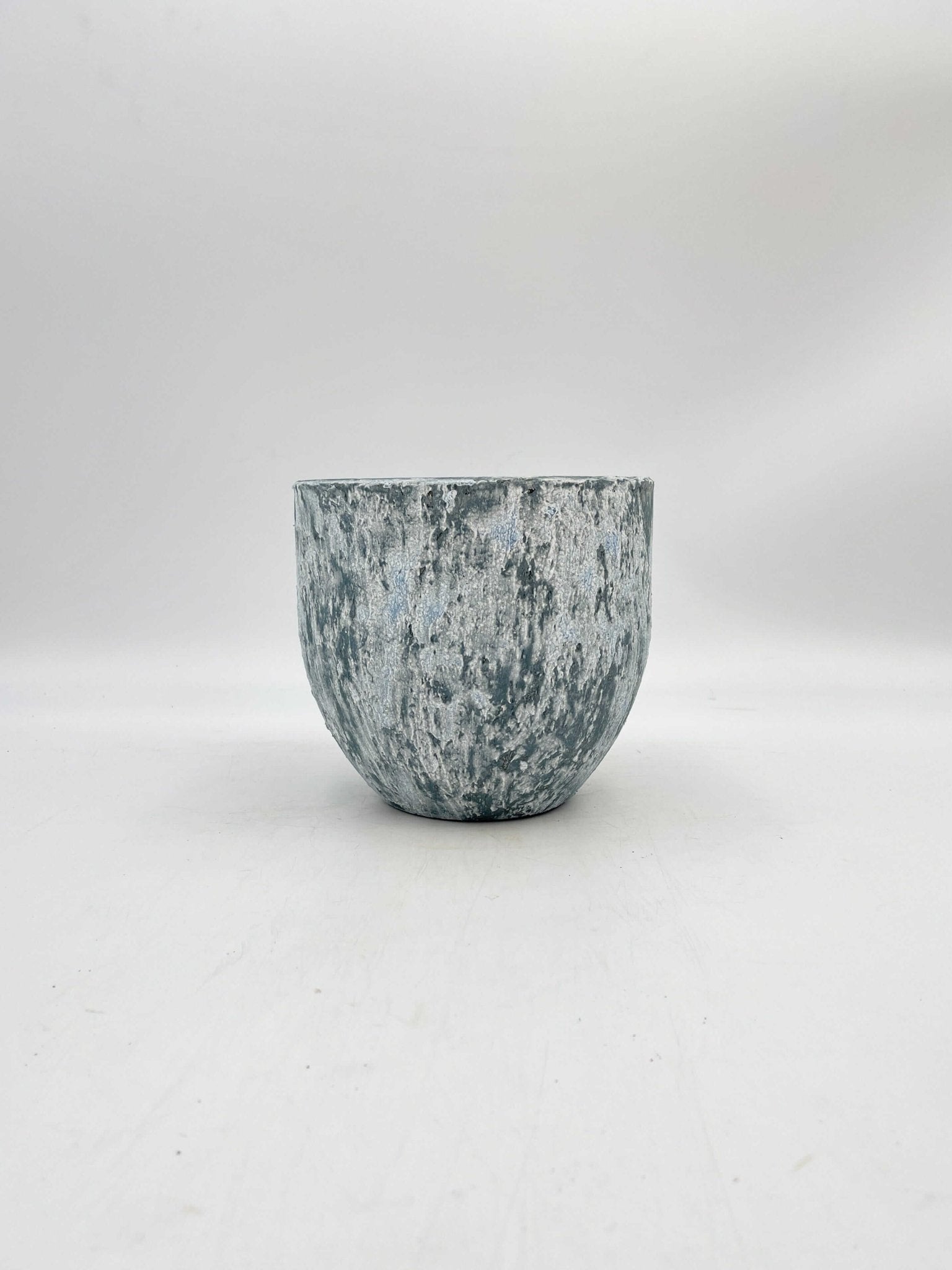 Sem Handmade, Rustic Ceramic Plant Pot, Deep Blue XL, House Plant Pot in Multiple Sizes