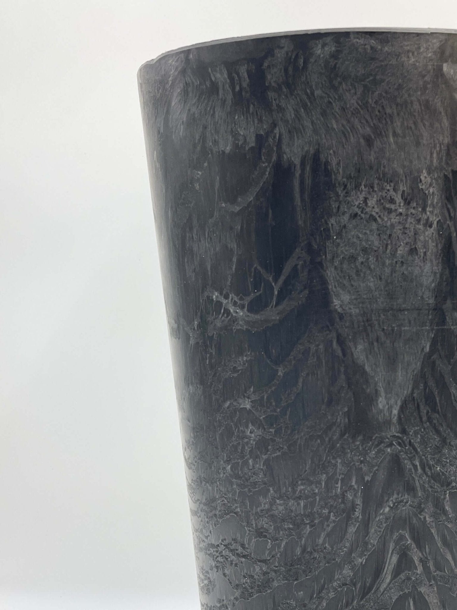 Tall Plant Pot Artstone - Black - Eco Friendly - Indoor & Outdoor